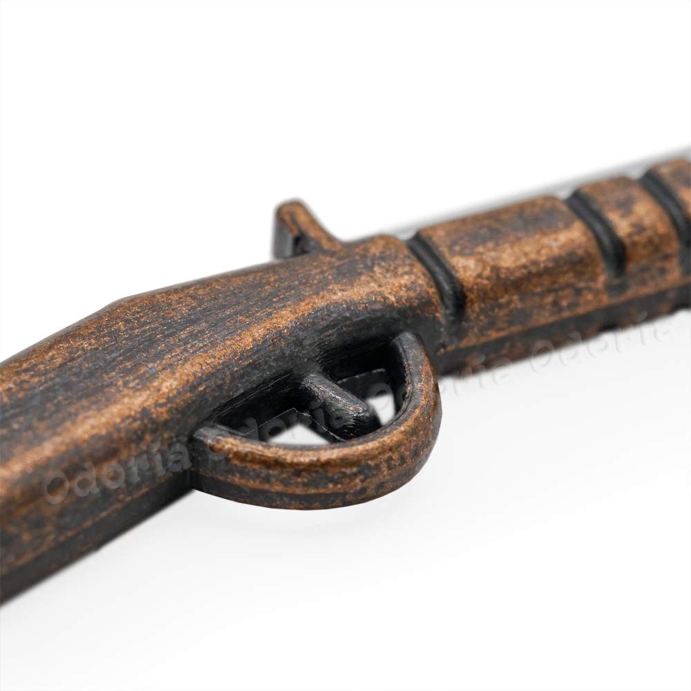 1/12 Scale Miniature Rifle Gun - Realistic Dollhouse Accessory for Crafts, Model Kits & Diorama Scenes | Perfect for DIY Projects, War Reenactments & Collectors Display