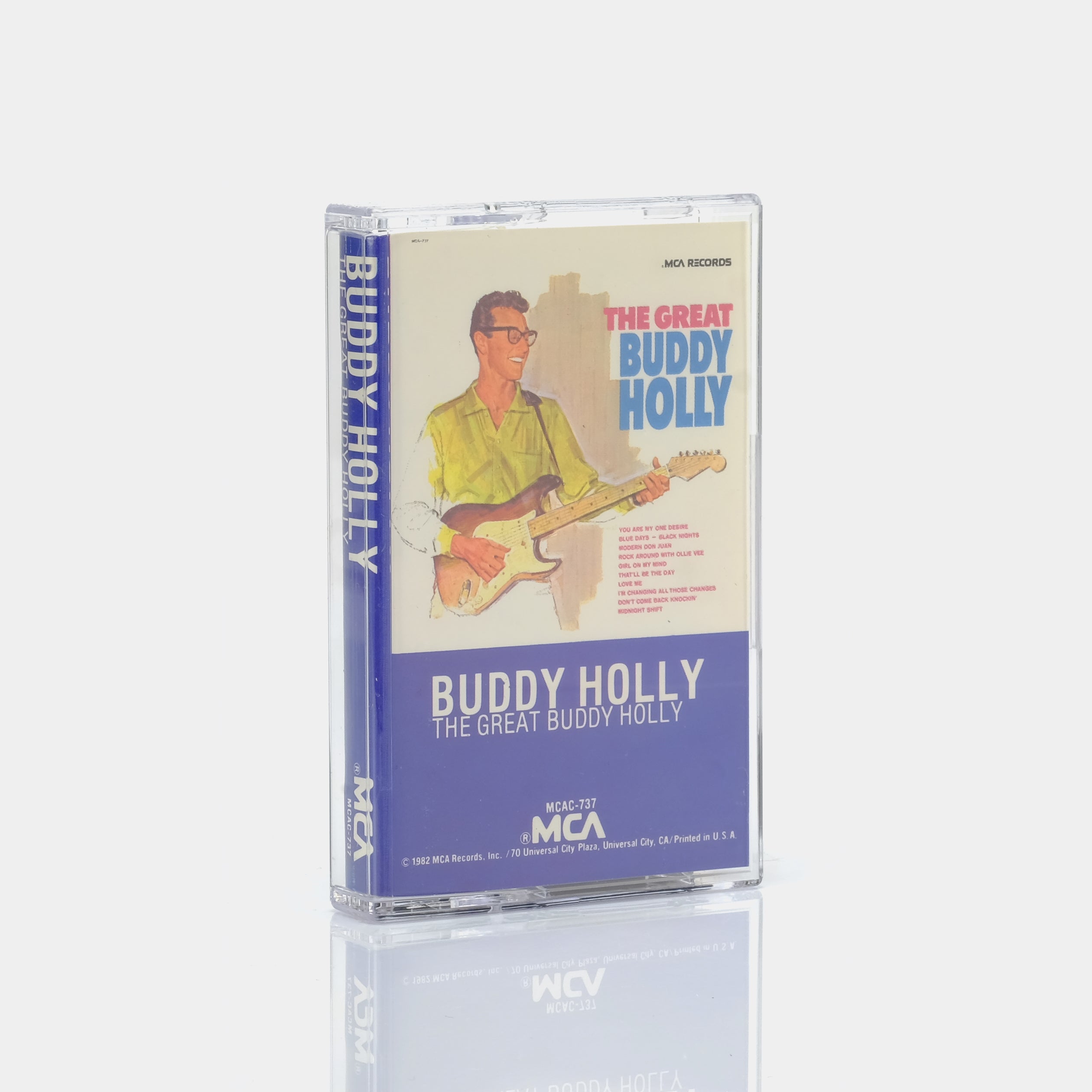 Buddy Holly - The Great Buddy Holly Cassette Tape | Vintage Music Collection | Perfect for Car Rides & Retro Music Lovers