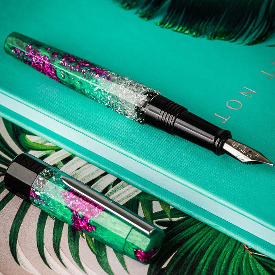 Benu Euphoria Fountain Pen - Premium Pink Guava Color for Writing, Calligraphy & Gift Giving - Perfect for Journaling, Note Taking & Special Occasions
