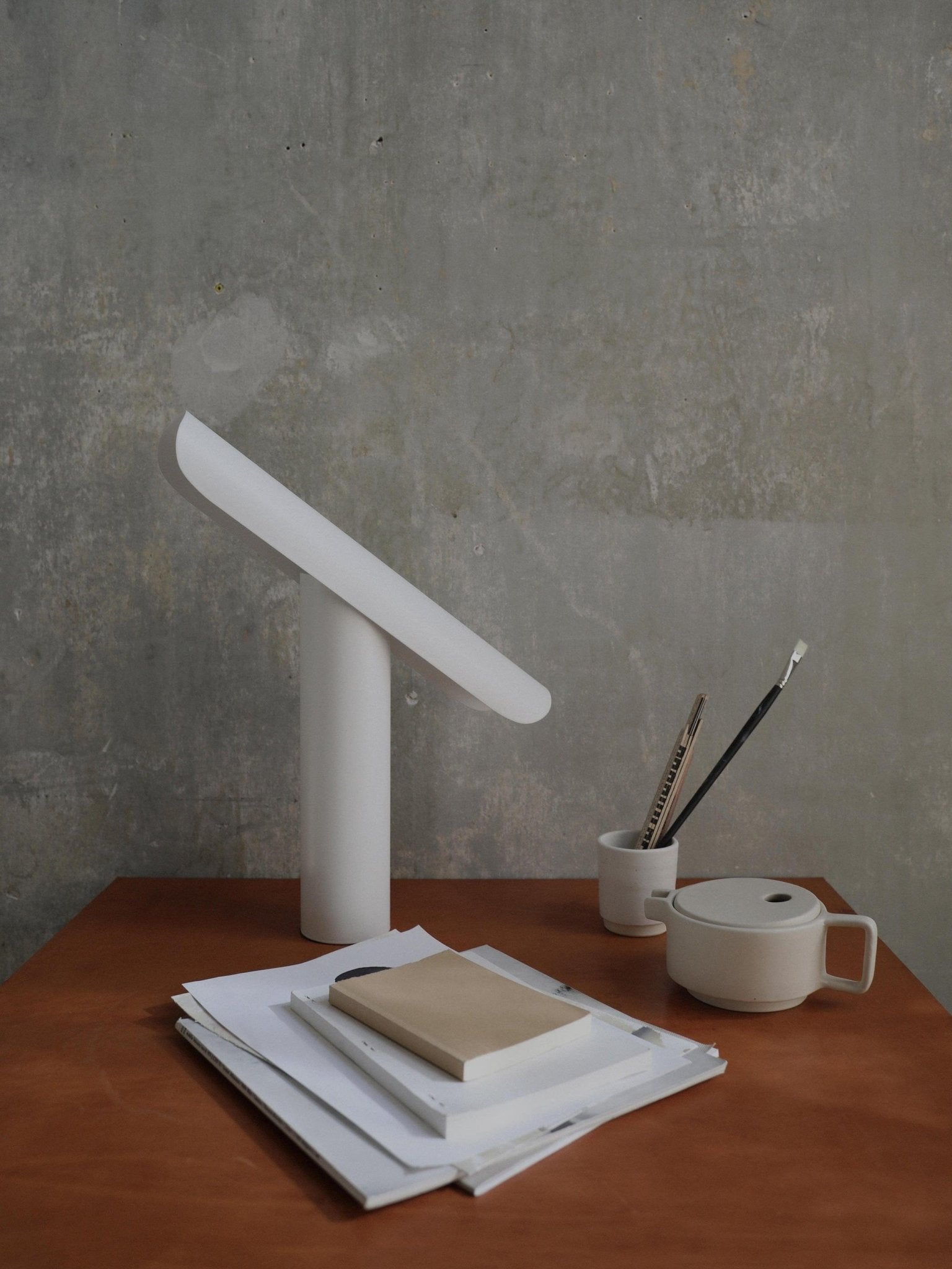 Modern T Table Lamp - Adjustable LED Desk Lamp with USB Port for Home Office, Bedroom, and Study Room - Perfect for Reading, Working, and Night Light Use