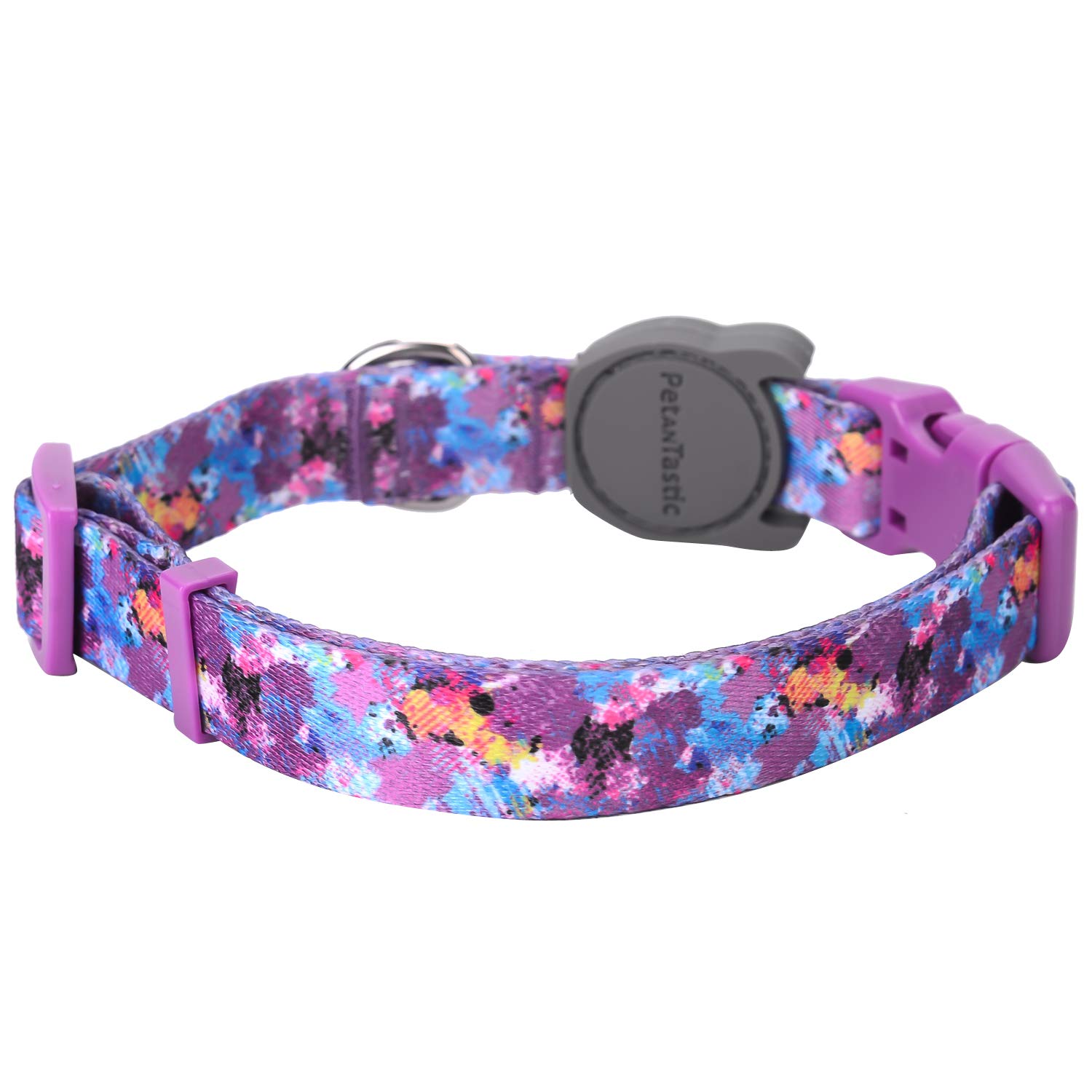 Premium Adjustable Dog Collar - Durable Soft & Heavy Duty Pet Collar with Sparkling Galaxy Design for Small, Medium & Large Dogs - Comfortable for Indoor & Outdoor Use - Perfect for Walks, Training & Playtime