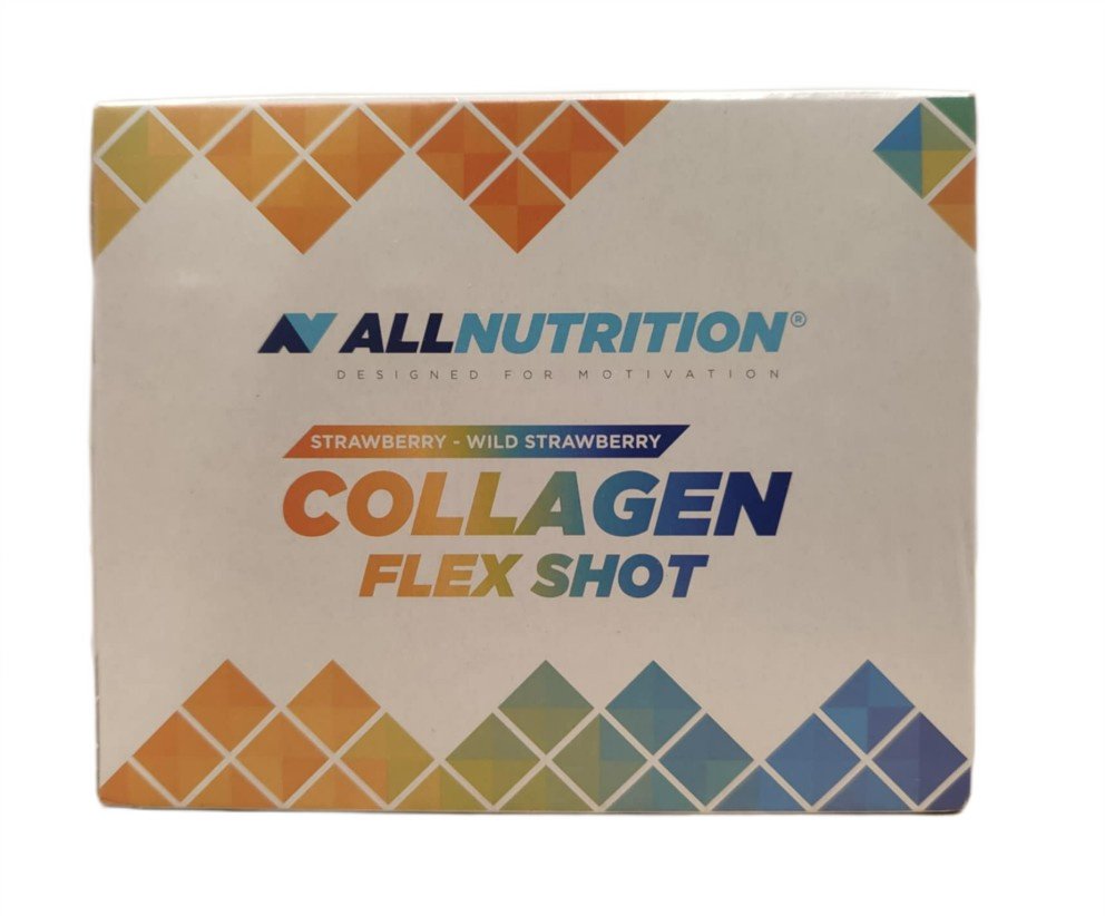 Allnutrition Collagen Flex Shot - 12 Pack (80ml Each) for Joint Support & Skin Health - Perfect for Athletes, Fitness Enthusiasts & Anti-Aging