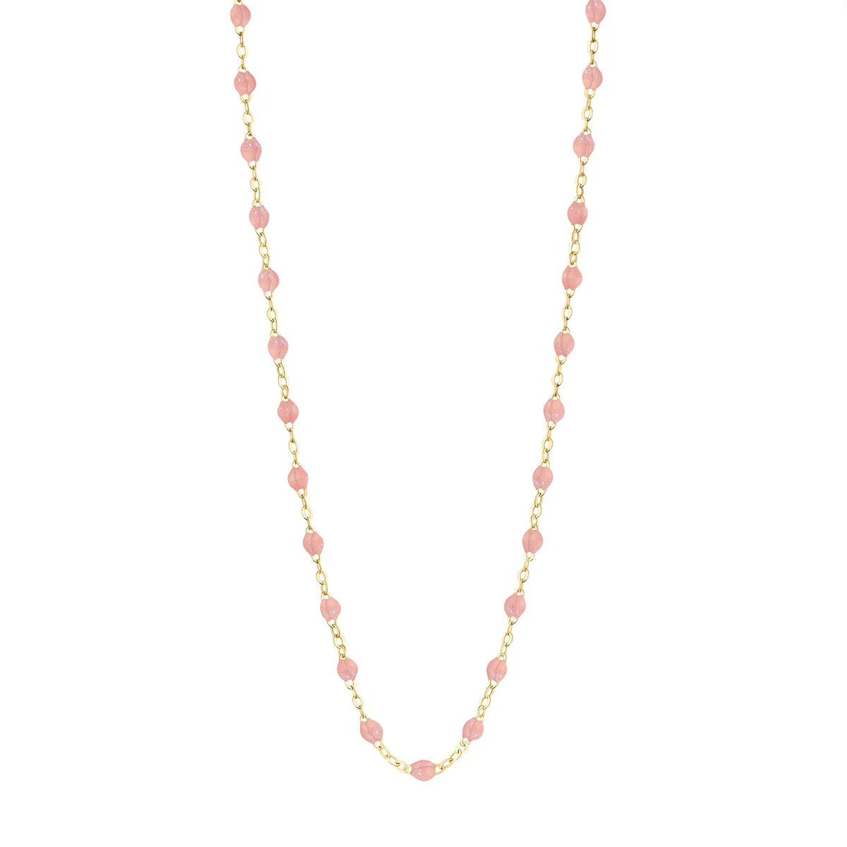 Classic Gigi Clozeau 16.5 Inch Blush Pink Pearl Necklace - Elegant Women's Jewelry for Weddings, Parties & Special Occasions