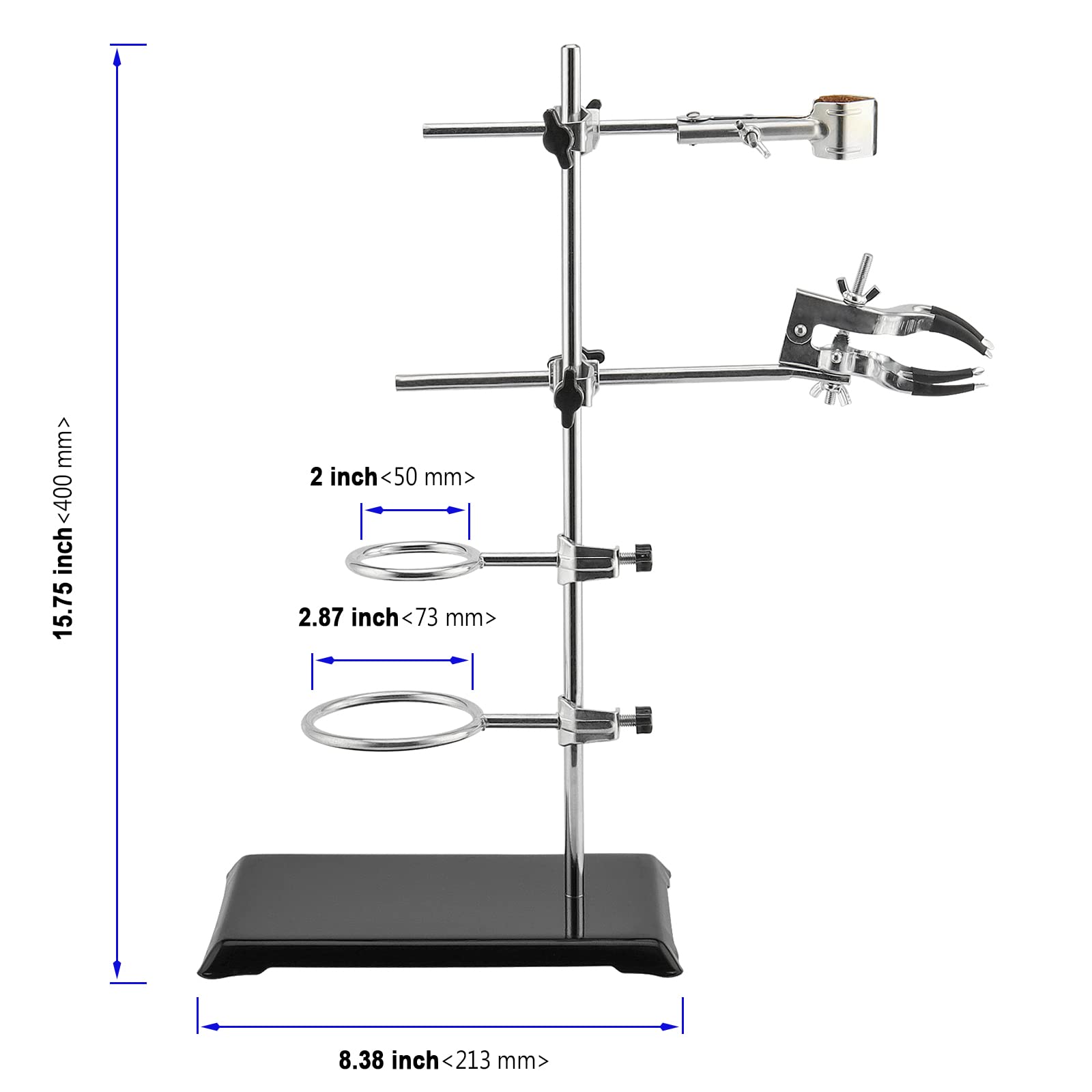 Premium 2-Piece Laboratory Metalware Set - 16