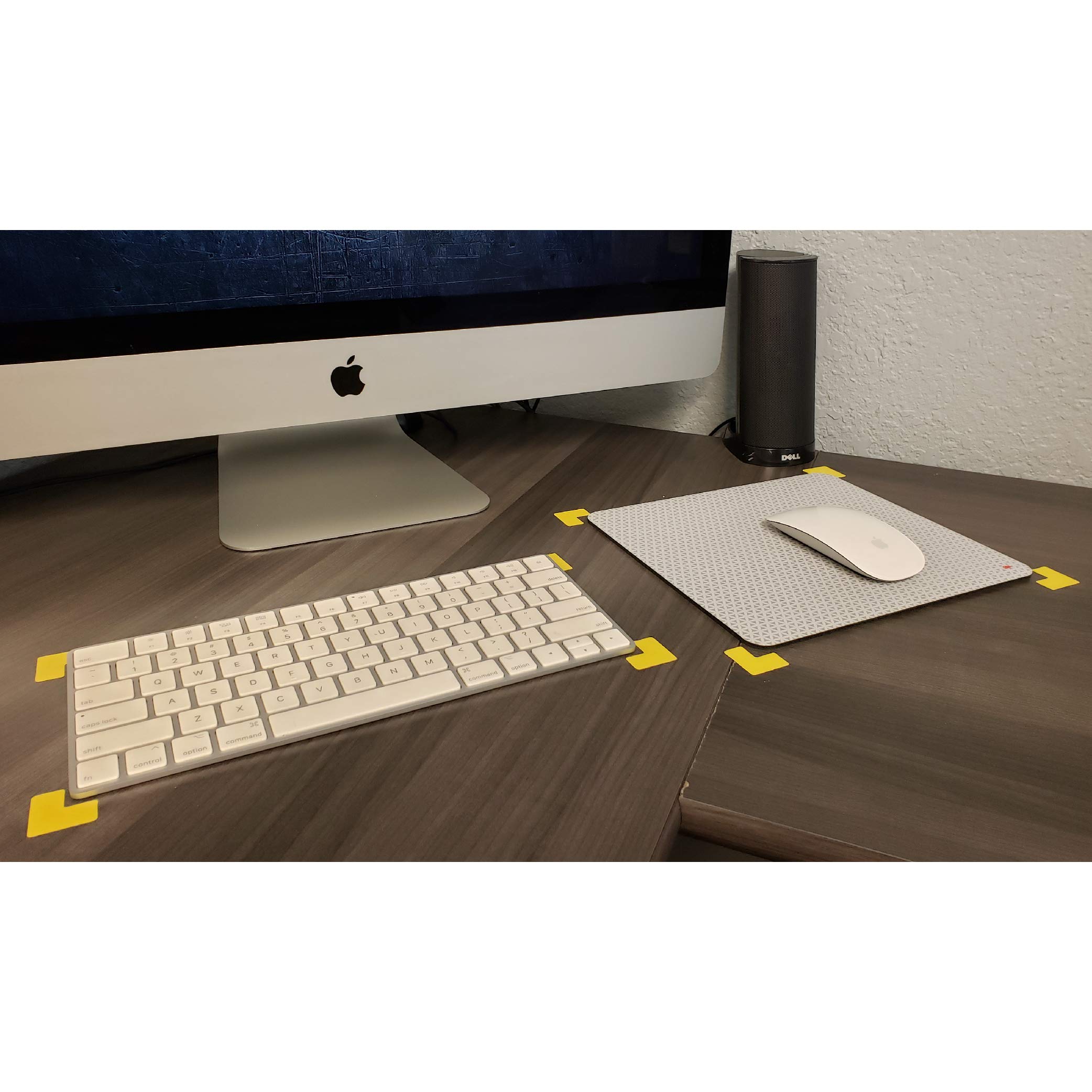 5S Location Marking Corner Stickers - 0.5x1