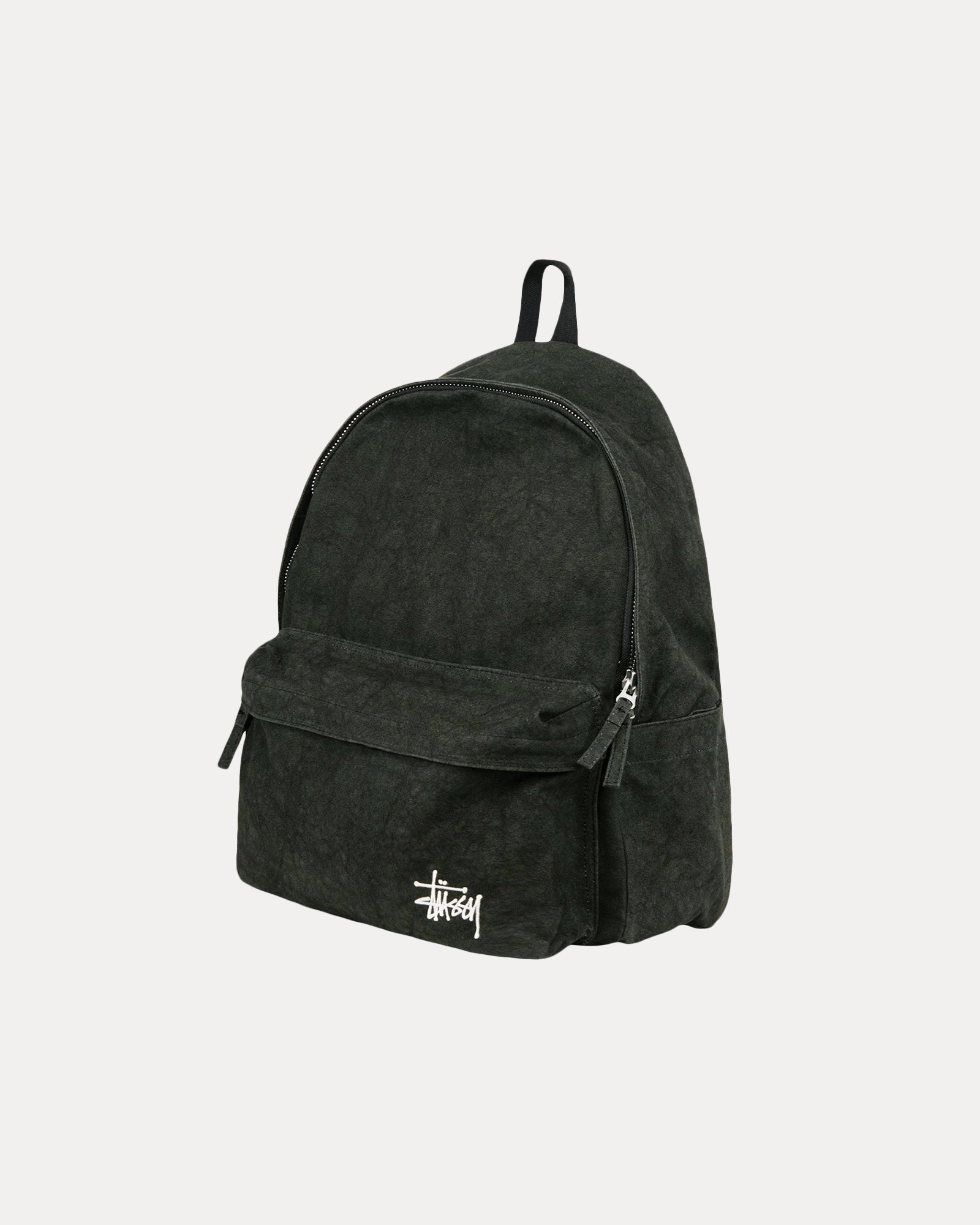 134252 Washed Black Canvas Backpack - Durable & Stylish School, Travel & Everyday Use Backpack for Men & Women