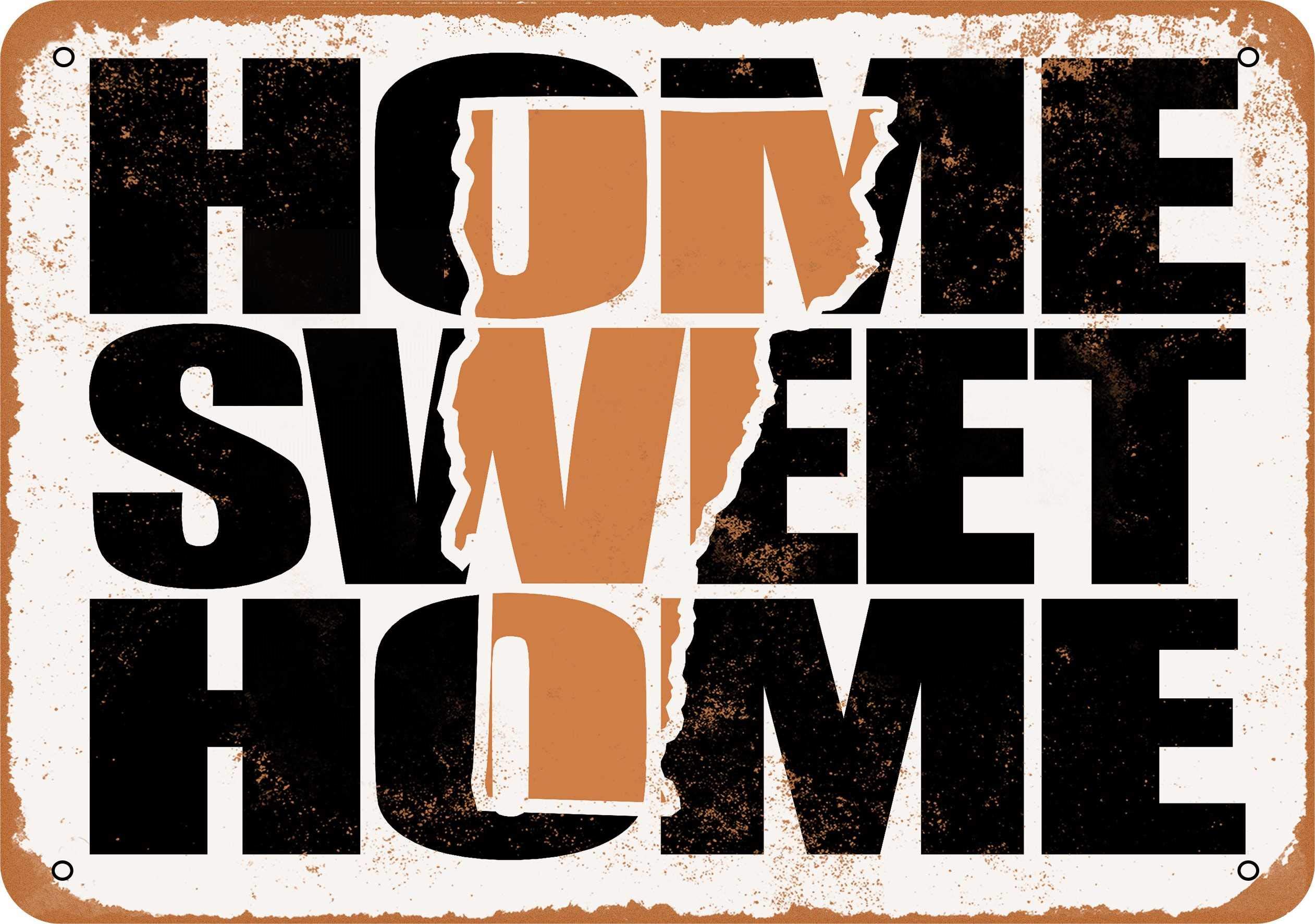 Vintage 7x10 Inch Metal Sign - 