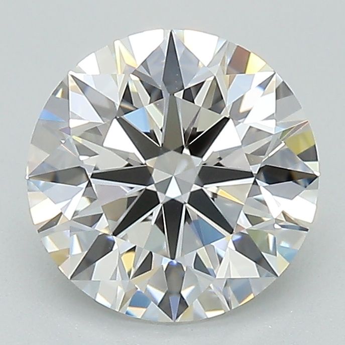 2.07 Carat E Color VVS2 Clarity Round Lab-Created Diamond - Perfect for Engagement Rings & Fine Jewelry