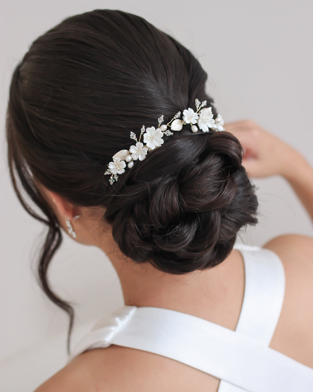 Elise Mini Hair Vine - Elegant Floral Hair Accessory for Weddings, Prom & Special Occasions | Perfect for Bridesmaids & Boho Hairstyles