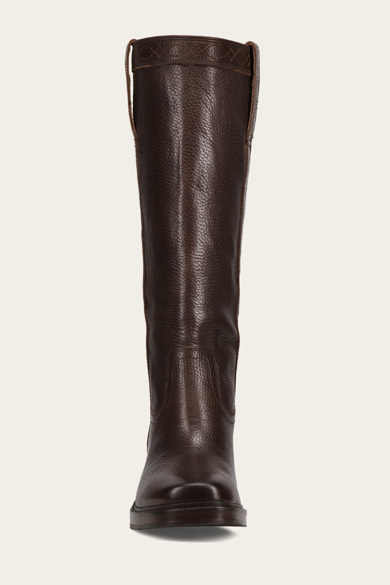 Kate Women's Pull On Wide Calf Boots - Comfortable Stretchable Winter Boots for Wide Calves | Perfect for Cold Weather, Work & Casual Outfits