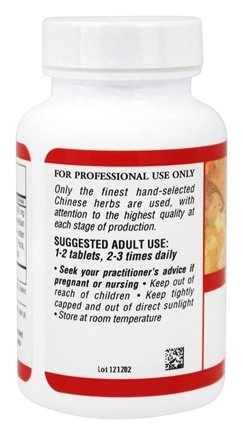 Kan Herb Co. Herbals Temper Fire 700mg - 120 Tablets for Stress Relief & Emotional Balance