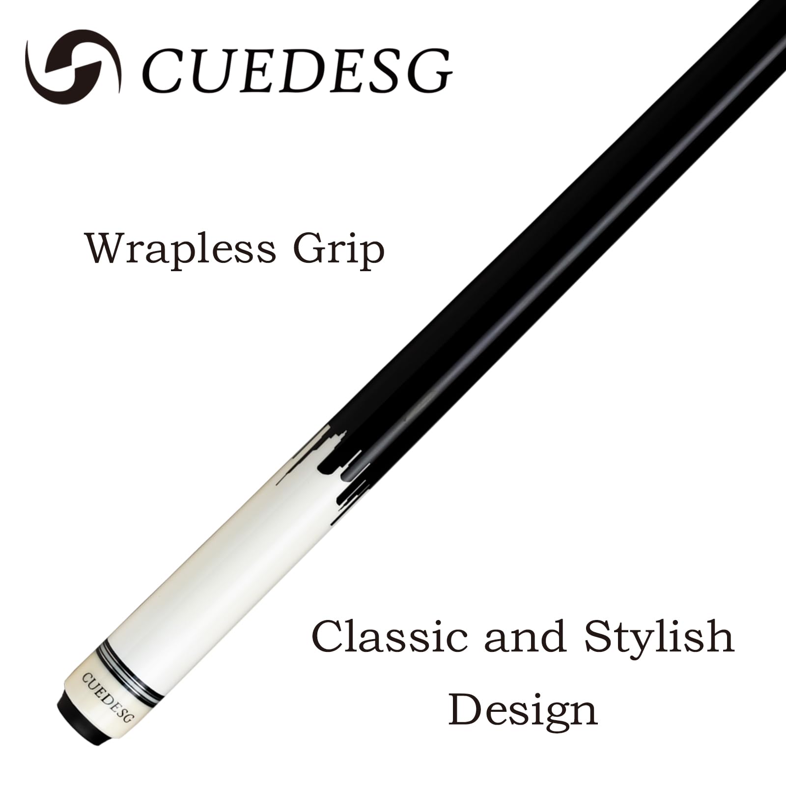 Premium Carbon Fiber Pool Cue Stick - 10.5mm/11.8mm/12.5mm Low Deflection Shaft - Professional Billiard Cue with Protective Case - Perfect for Tournament Play & Home Pool Tables