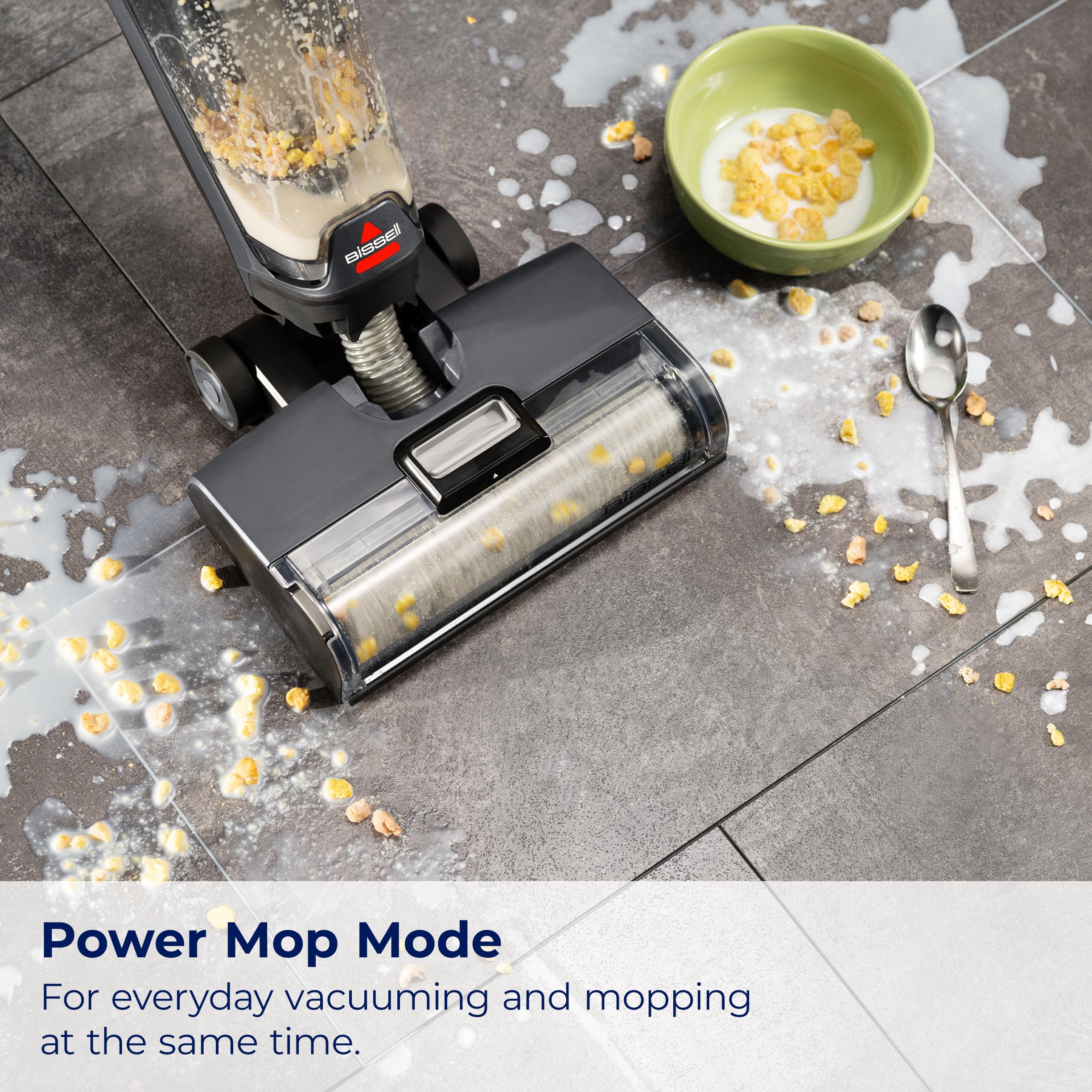 Bissell CrossWave OmniForce Cordless Wet Dry Multi-Surface Hard Floor Cleaner & Vacuum - 3882B | Powerful Cleaning for Tile, Hardwood & Laminate Floors | Ideal for Homes with Pets & Kids