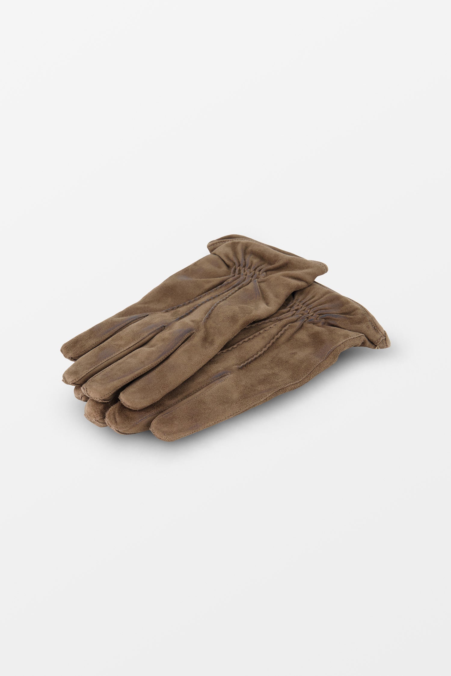 Barba Napoli Premium Dark Brown Leather Gloves for Men - Winter Driving & Formal Occasions