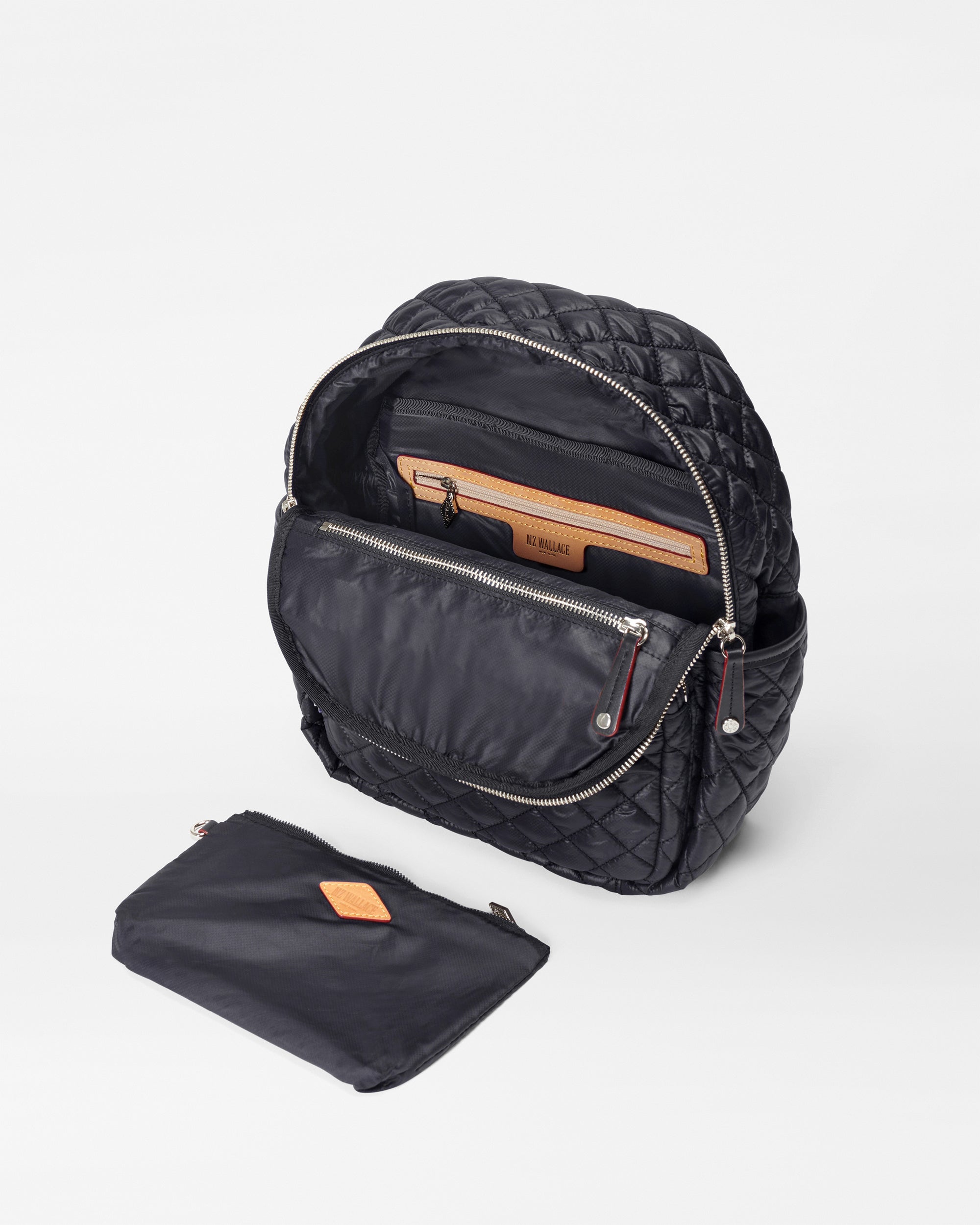Stylish Black Small Crosby Backpack for Women & Men - Lightweight Durable Everyday Use for School, Work, Travel & Outdoor Adventures