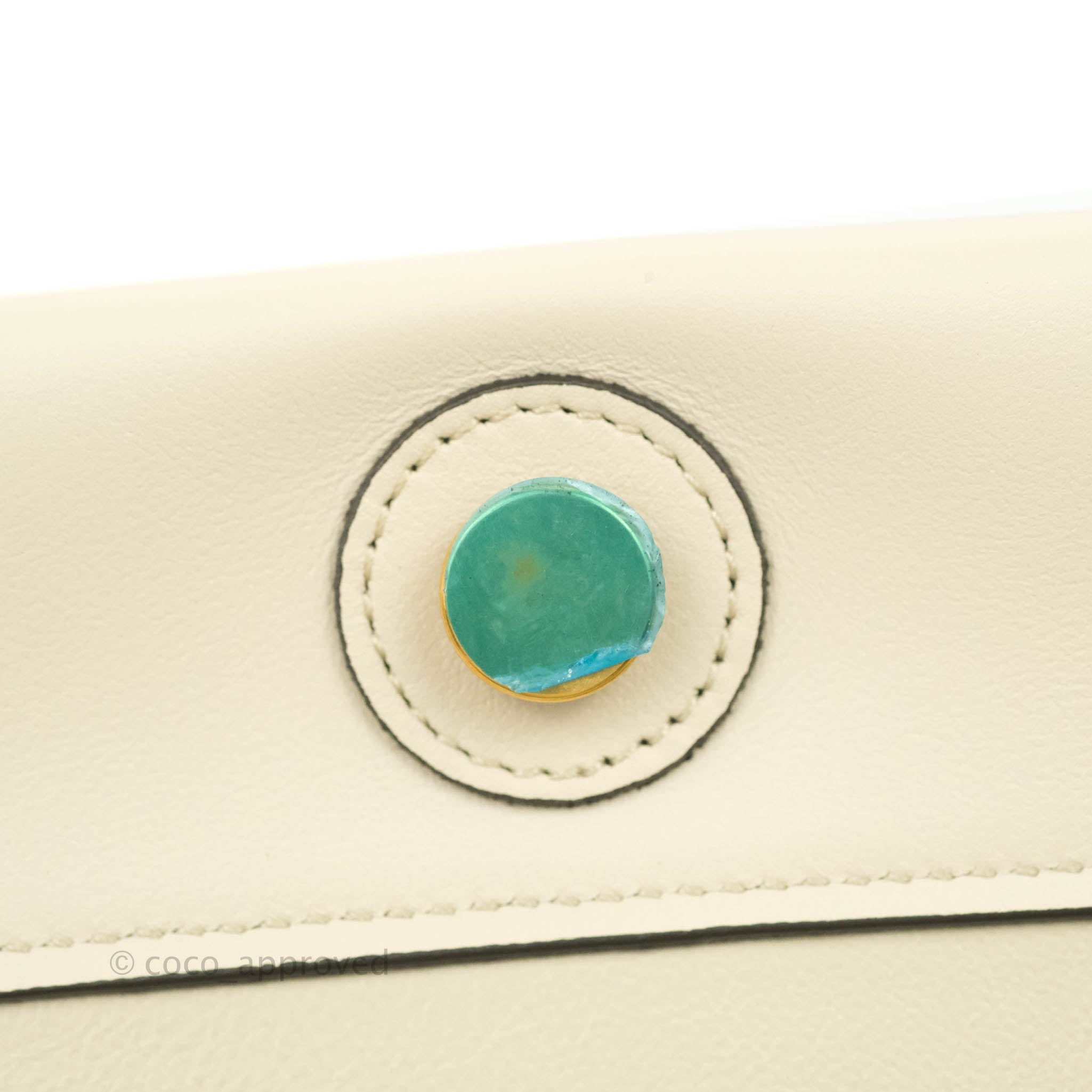 Celine Frame Bag in Blue & Optic White - Luxury Designer Crossbody Handbag for Women | Perfect for Work, Travel & Evening Events