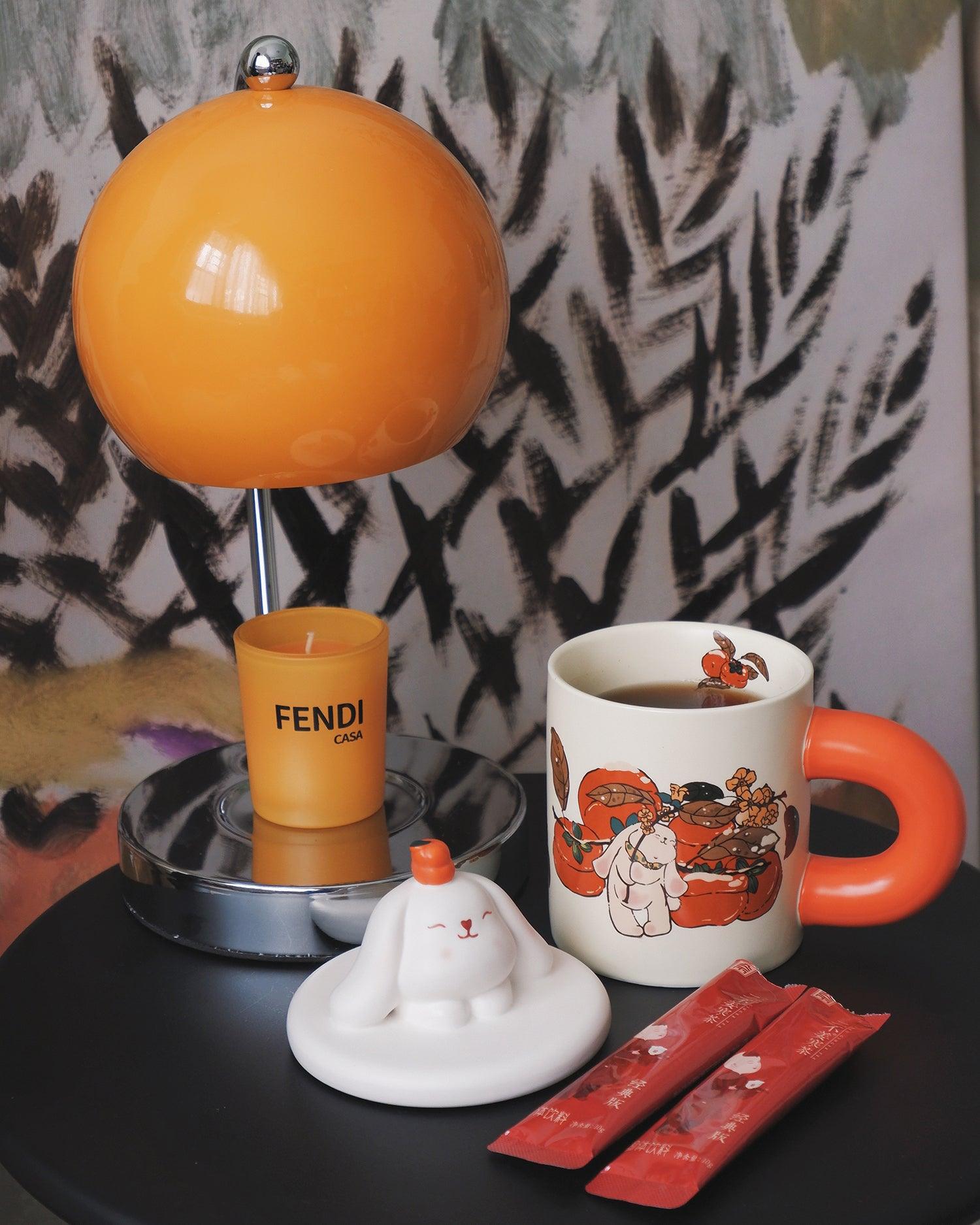 Dennie Warmer Lamp - Cozy Electric Space Heater for Home & Office - Perfect for Winter, Bedroom, Living Room & Small Spaces