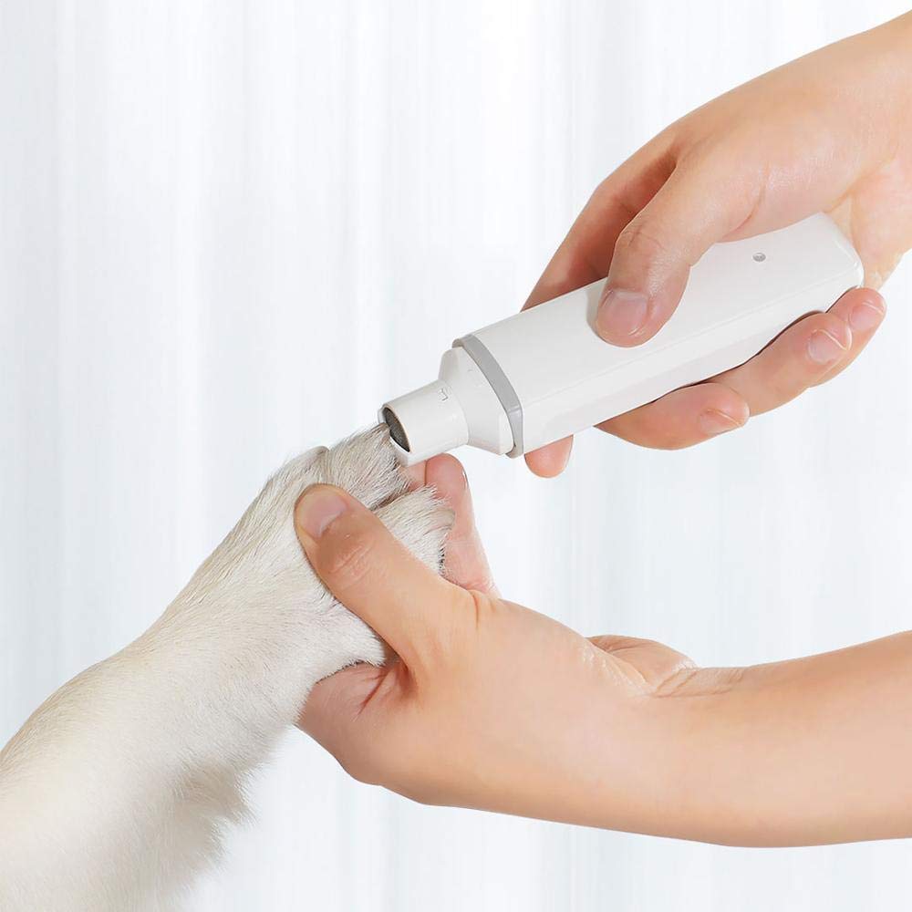 **Pawbby Electric Pet Nail Grinder for Dogs & Cats - Safe & Quiet Nail Clippers & Trimmer - Professional Dog Grooming Tool for Smooth Claws (1Pc) - Perfect for Puppy, Small & Large Breeds at Home**