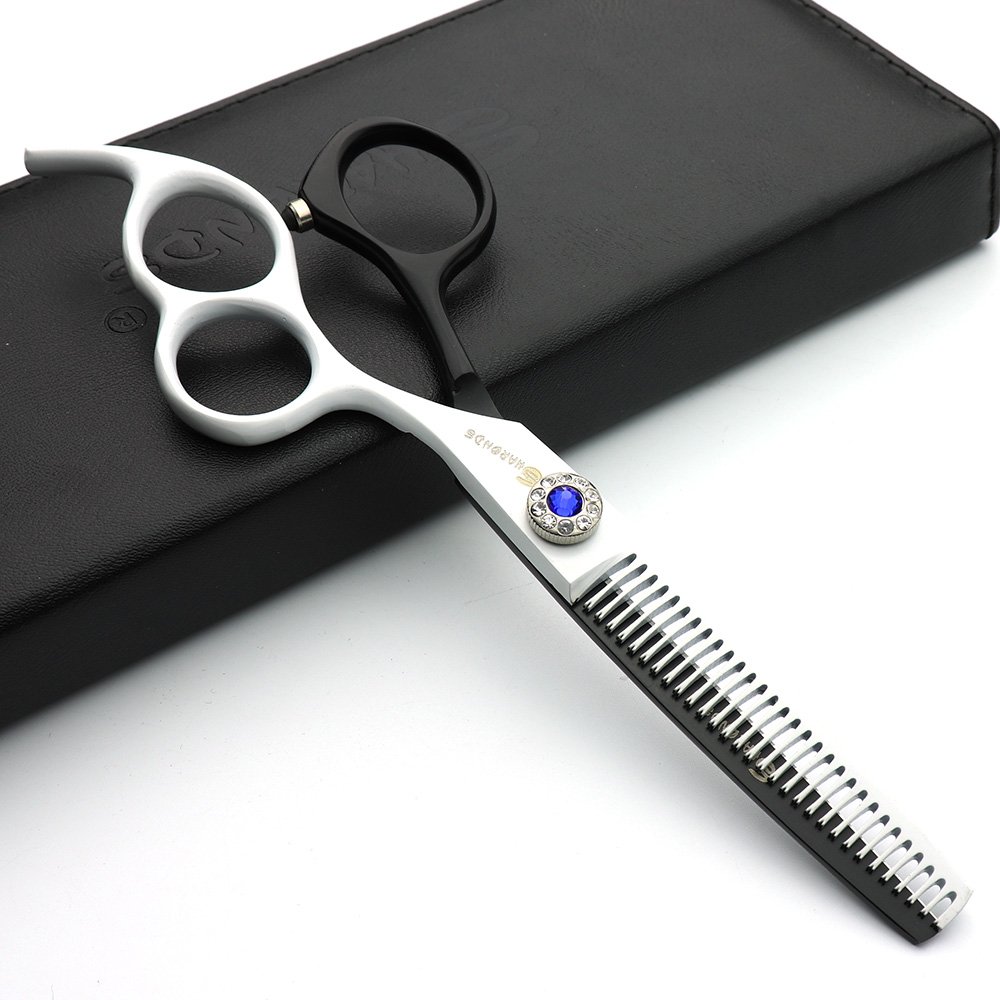 Professional 6 Inch Hair Cutting Scissors Set - 440C Stainless Steel Barber Shears with Thinning Scissors for Stylists & Home Use | Perfect for Hair Salons, DIY Haircuts, and Professional Grooming