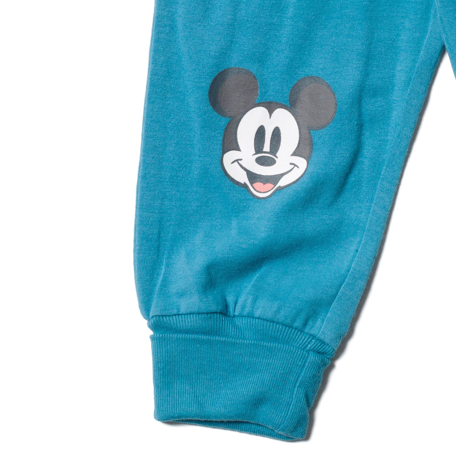 Disney Mickey Mouse Baby Boys 2-Pack Cotton Pants - Soft & Comfortable for Playtime, Daycare & Everyday Wear