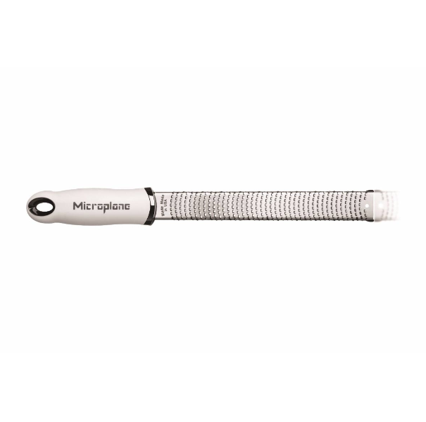 Microplane Classic Grater Zester - Premium Stainless Steel Kitchen Tool for Zesting Citrus, Grating Cheese & Chocolate - Perfect for Baking, Cooking & Garnishing Dishes