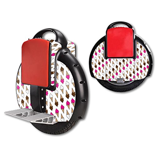 MightySkins Protective Skin Wrap Sticker for Airwheel X3 Self-Balancing Electric Unicycle Scooter - Ice Dream Design | Durable Vinyl Cover for Commuting & Outdoor Adventures