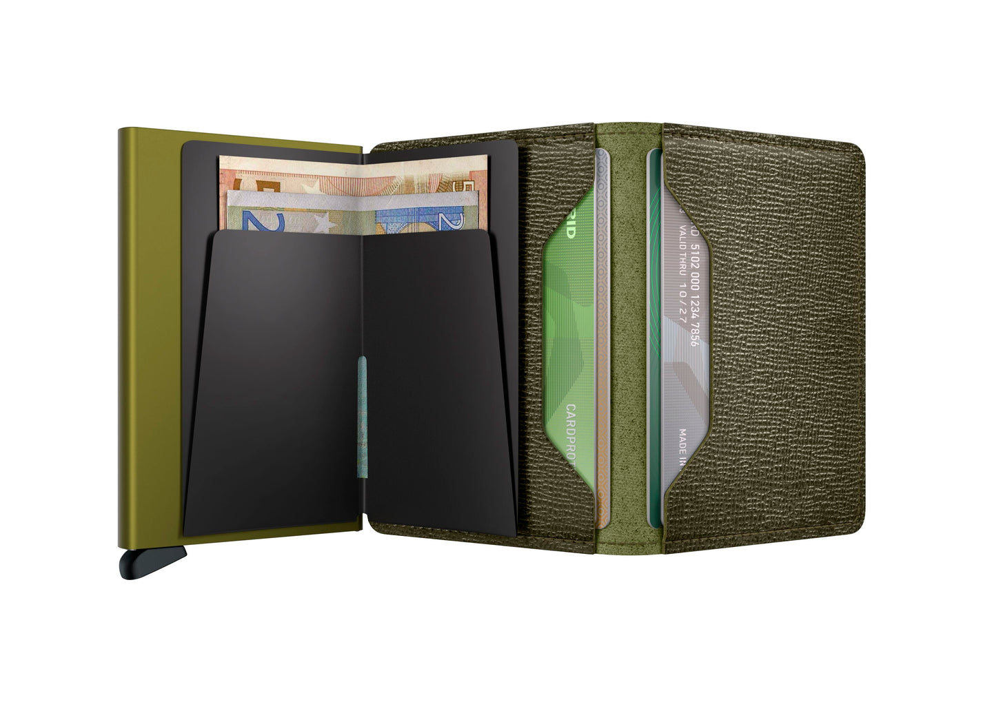 SECRID Slimwallet Crisple - RFID Blocking Minimalist Wallet for Men & Women | Perfect for Travel, Everyday Carry & Business Use