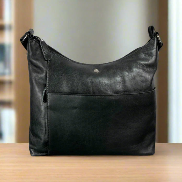Stylish Greenwood Leather Crossbody Shoulder Bag for Women - Perfect for Everyday Use, Travel & Shopping
