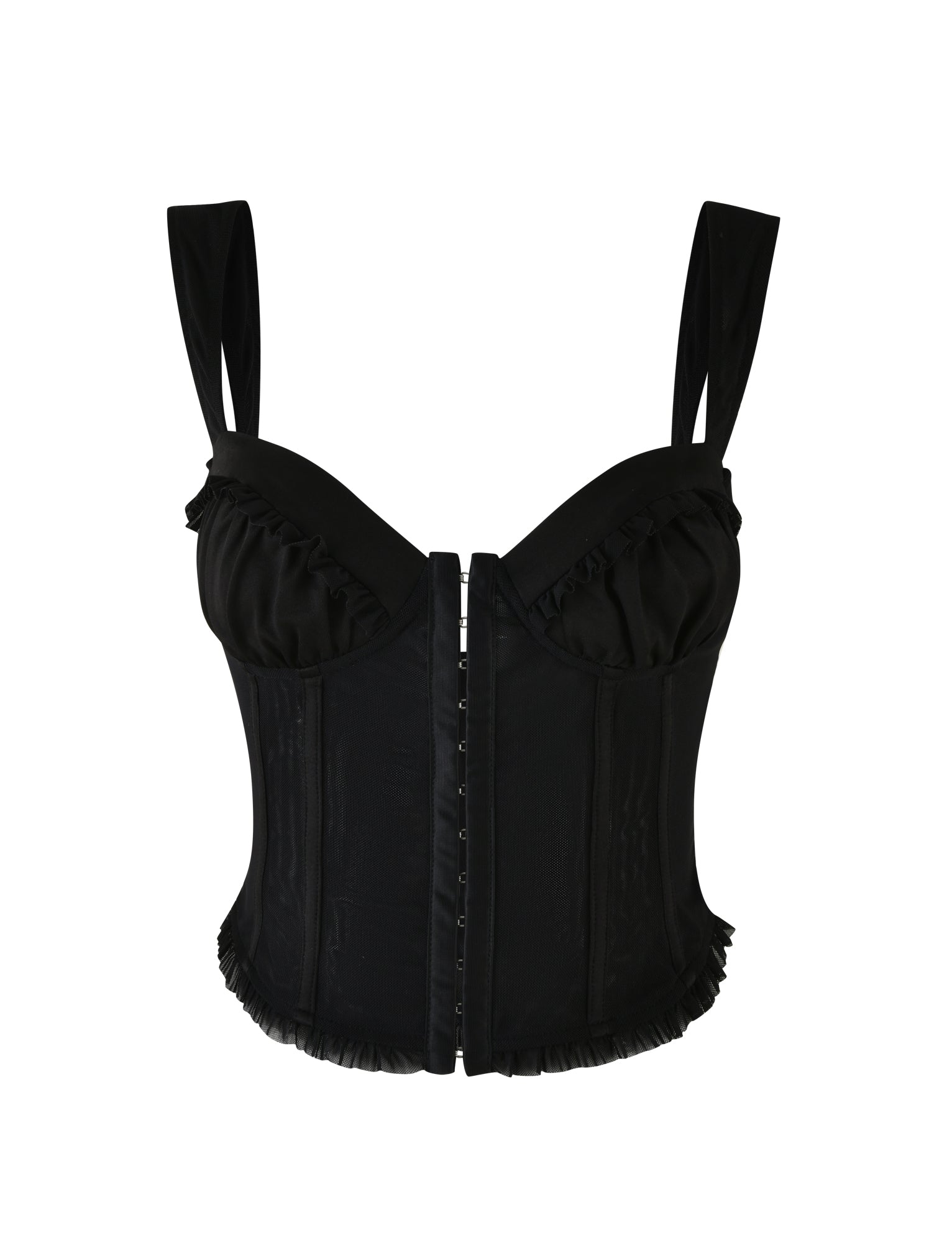 GINNY TOP Women's Black Casual T-Shirt - Perfect for Everyday Wear, Layering & Outfits