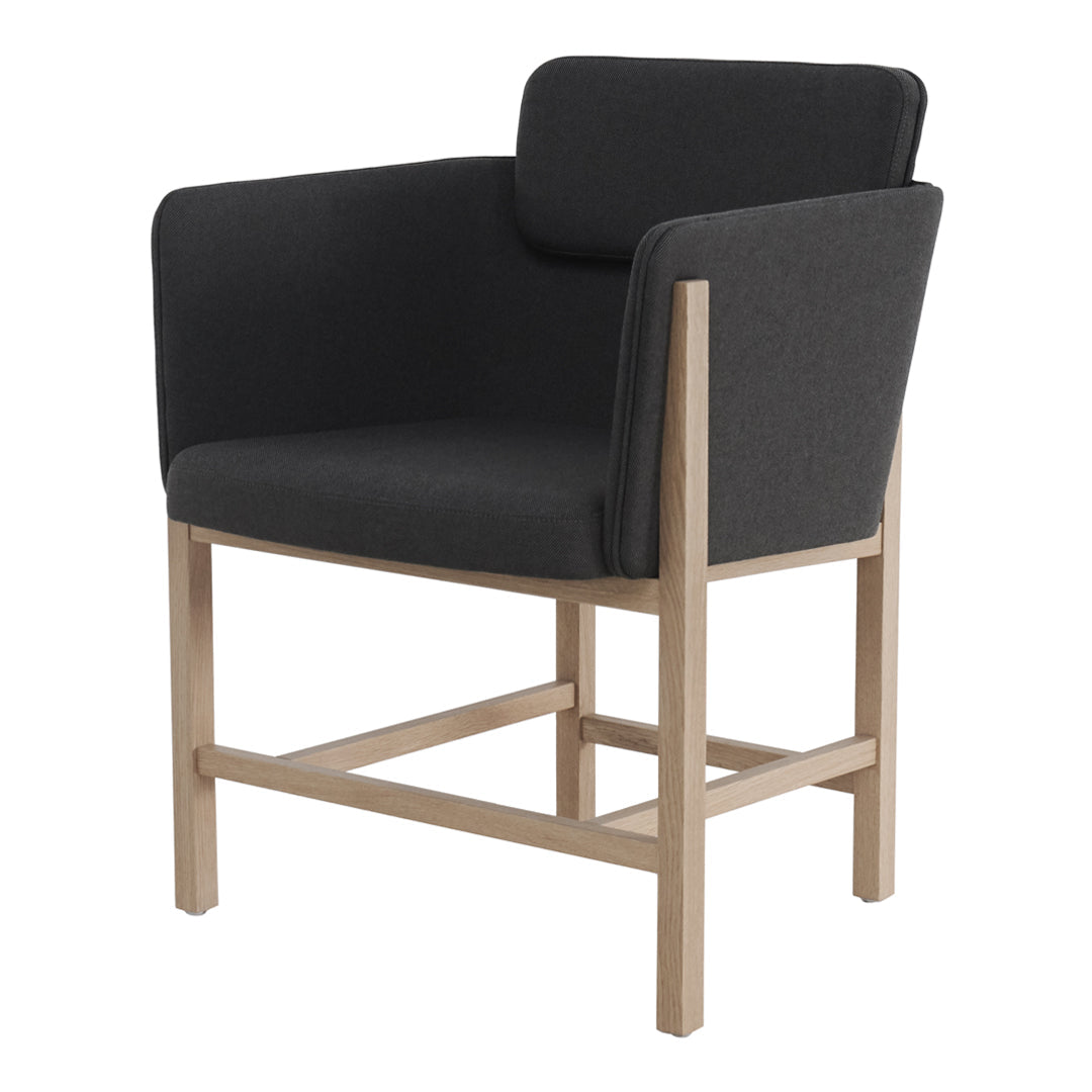 Aya Modern Dining Armchair - Upholstered Accent Chair for Kitchen, Dining Room, and Breakfast Nook - Comfortable & Stylish Seating for Home Decor