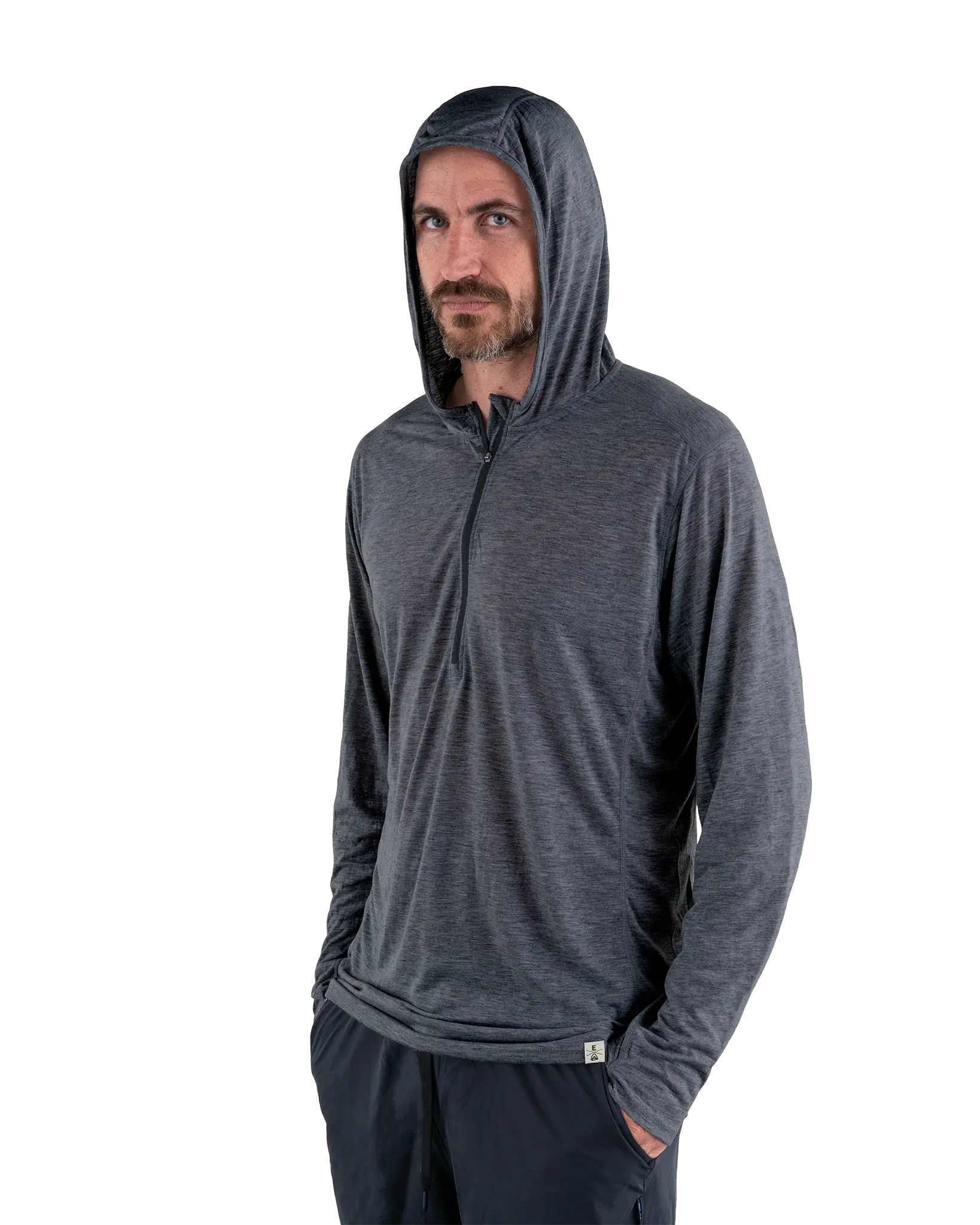 The Mirage Merino Sun Hoody - UPF 50+ UV Protection, Lightweight & Breathable Merino Wool Shirt for Hiking, Running & Outdoor Adventures