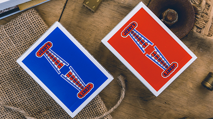 Premium Jerry's Nuggets (Red) Modern Feel Playing Cards - Perfect for Magic Tricks, Cardistry & Poker Games