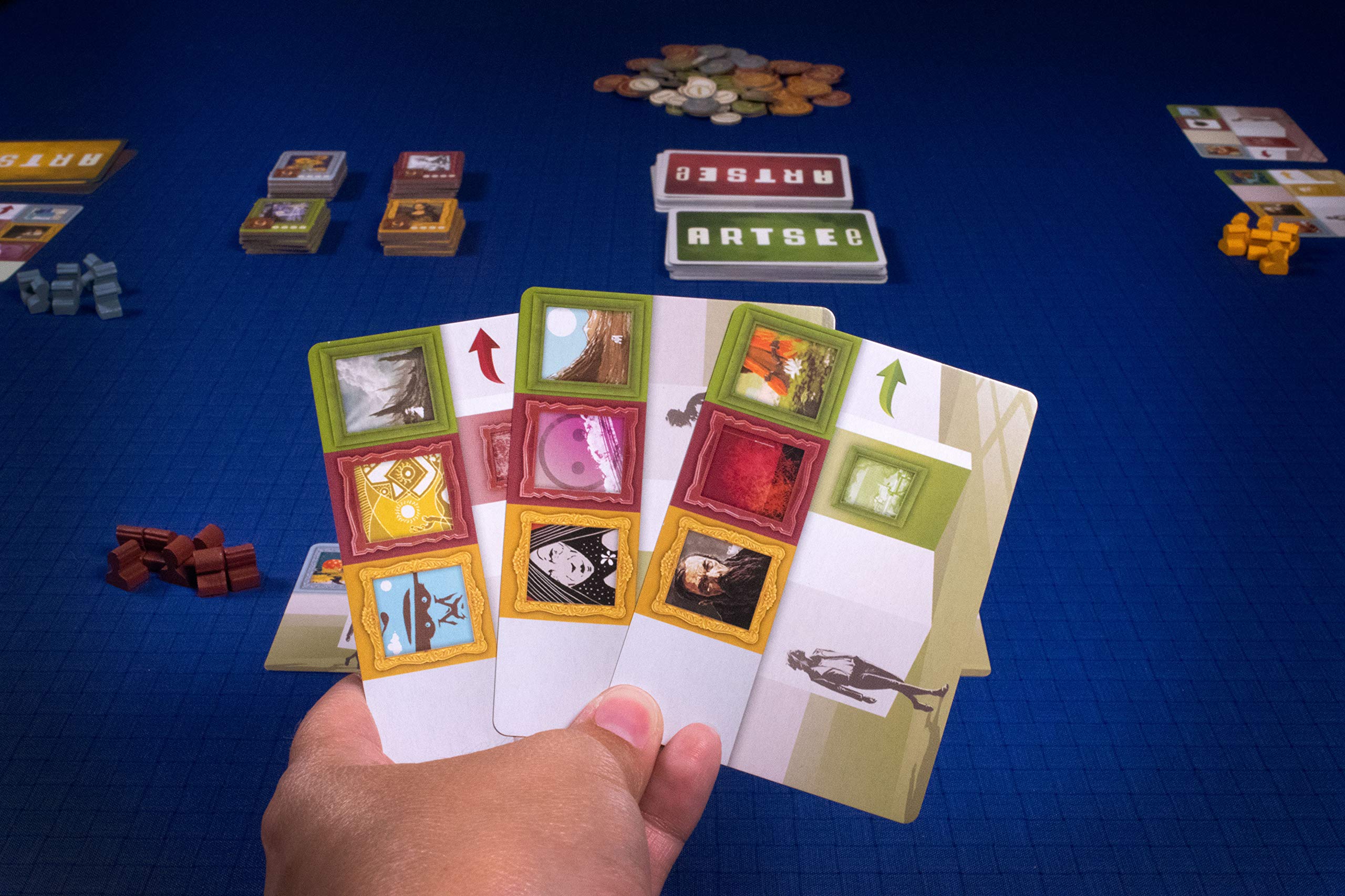 Renegade Game Studios Artsee - Juego de Mesa de Estrategia Familiar, Ideal para Noches de Juego en Casa y Reuniones Sociales