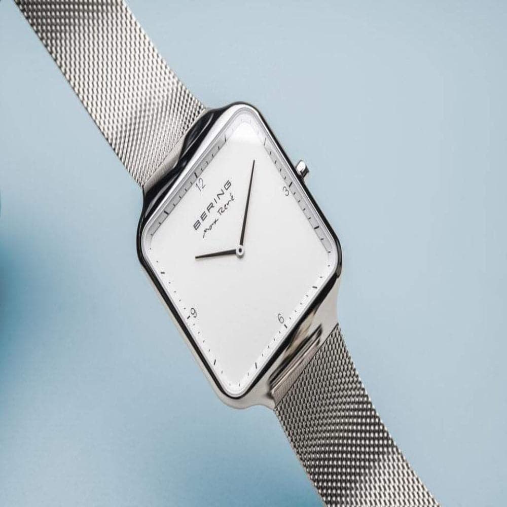 BERING 15836-004 Women's Watch - Elegant Stainless Steel & Crystal Design - Perfect for Office, Party & Everyday Wear