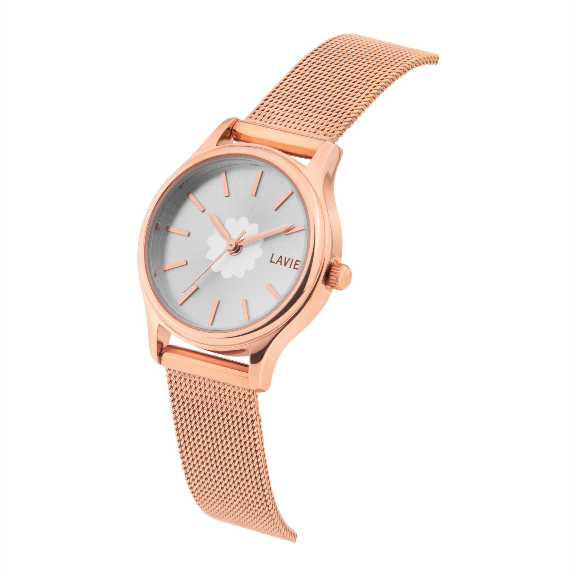 Lavie Iris Classic Women's Watch - Elegant Analog Quartz Timepiece for Ladies | Perfect for Office, Party & Everyday Wear