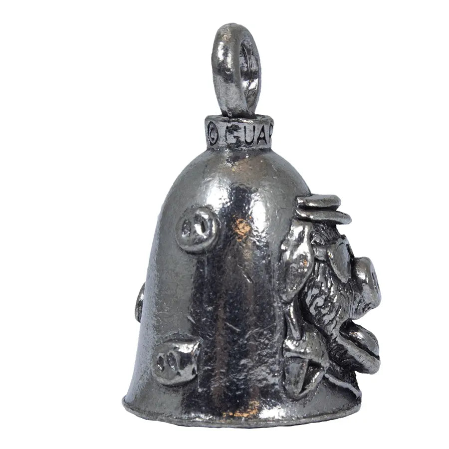 Open Road Hog Motorcycle Guardian Bell - Protection Charm for Bikers | Gift for Riders | Perfect for Harley, Cruiser & Touring Bikes
