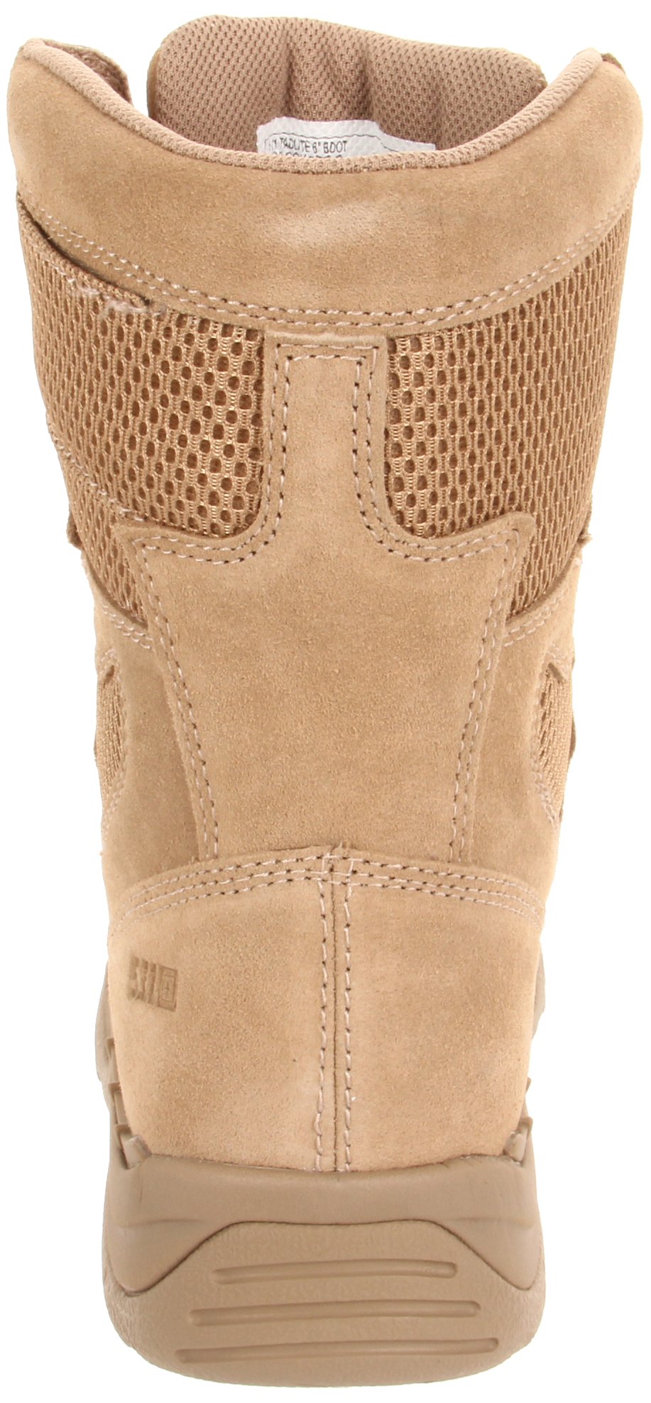 5.11 Tactical Men's Taclite 8-Inch Leather Combat Work Boots - Oil-Resistant Outsole, Style 12031 | Durable Military & Construction Boots for Outdoor Work, Hiking & Tactical Use