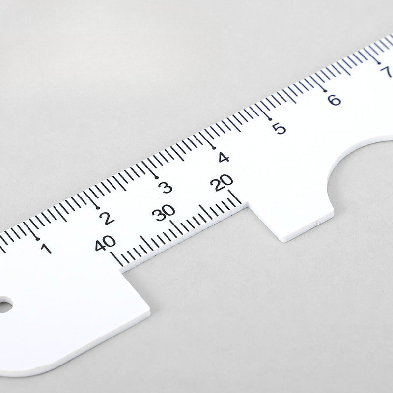 Professional Pupil Distance Ruler - Accurate PD Measurement Tool for Eyeglasses & Sunglasses | Perfect for Opticians, Eye Doctors & DIY Glasses Fitting at Home