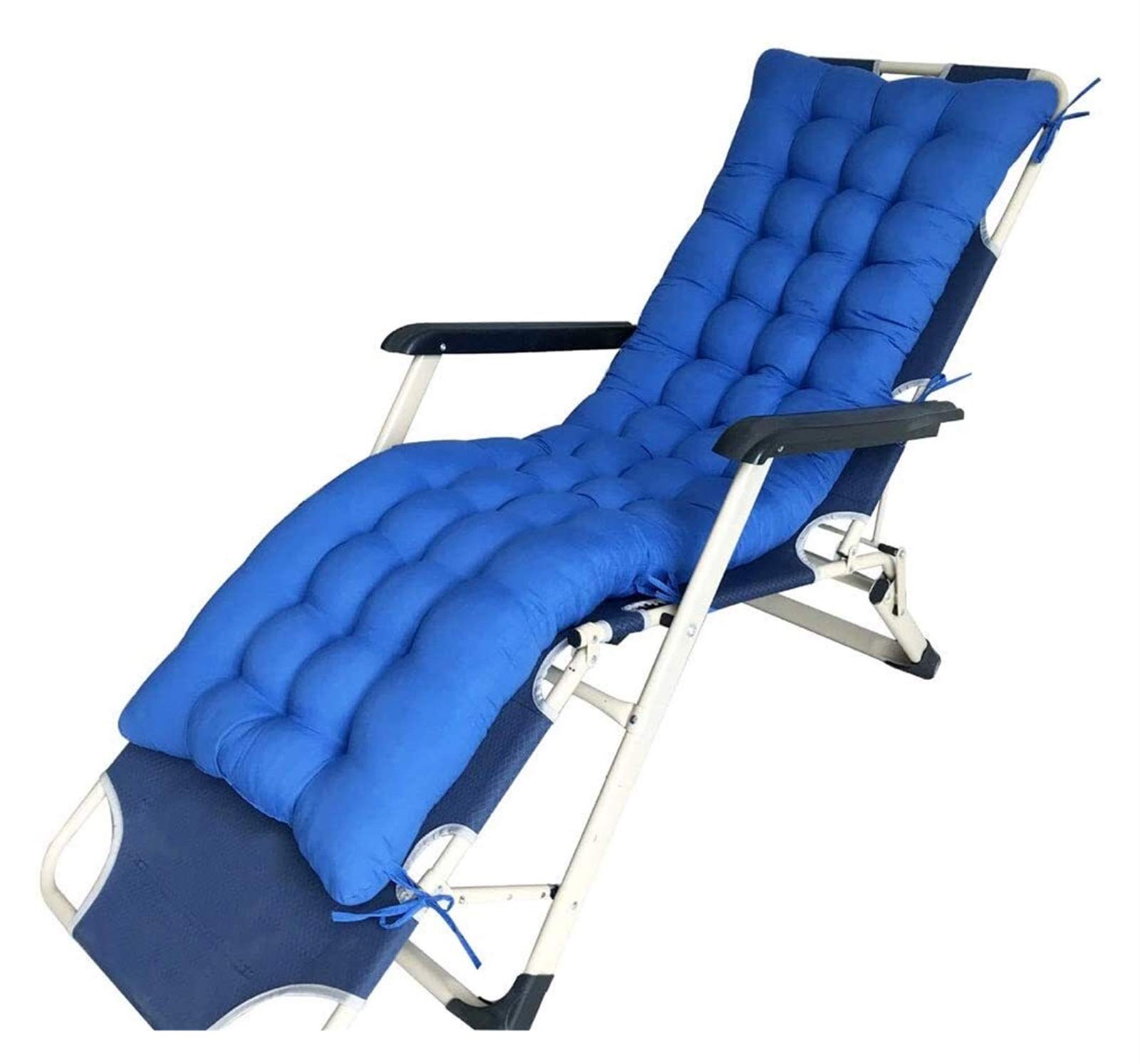 HAOKTSB High Back Chair Cushion - Premium Soft Foam Garden Seat Pad with Backrest - 170x45x8cm (Coffee) - Perfect for Sun Loungers, Recliners, Patio Chairs & Outdoor Relaxation