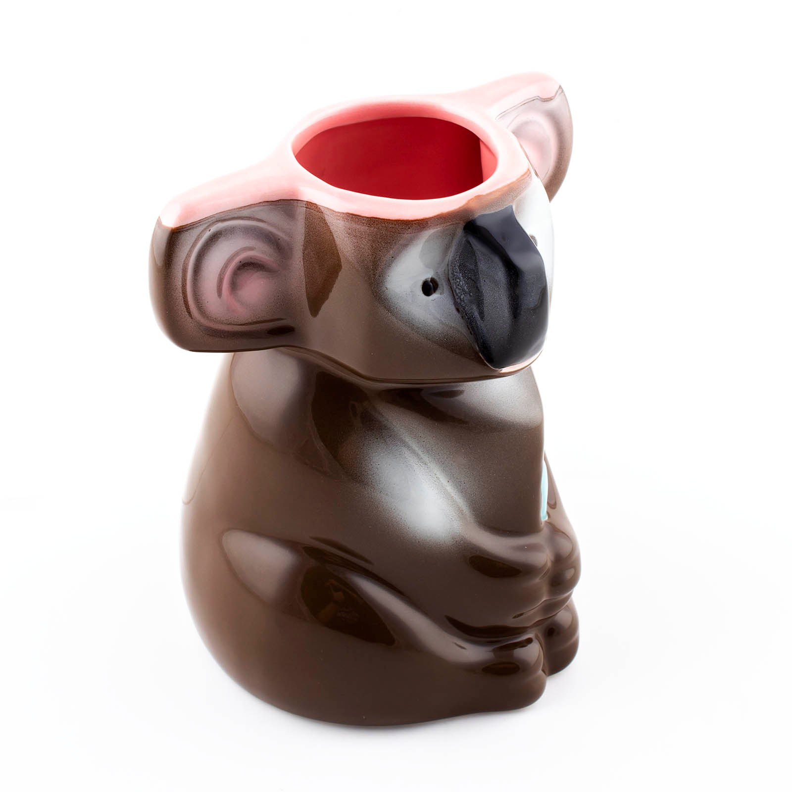 BarConic® Koala Tiki Cups - 12oz Tropical Themed Drinking Glasses for Cocktails, Mocktails & Party Drinks - Perfect for Luau, Beach Parties & Summer Gatherings