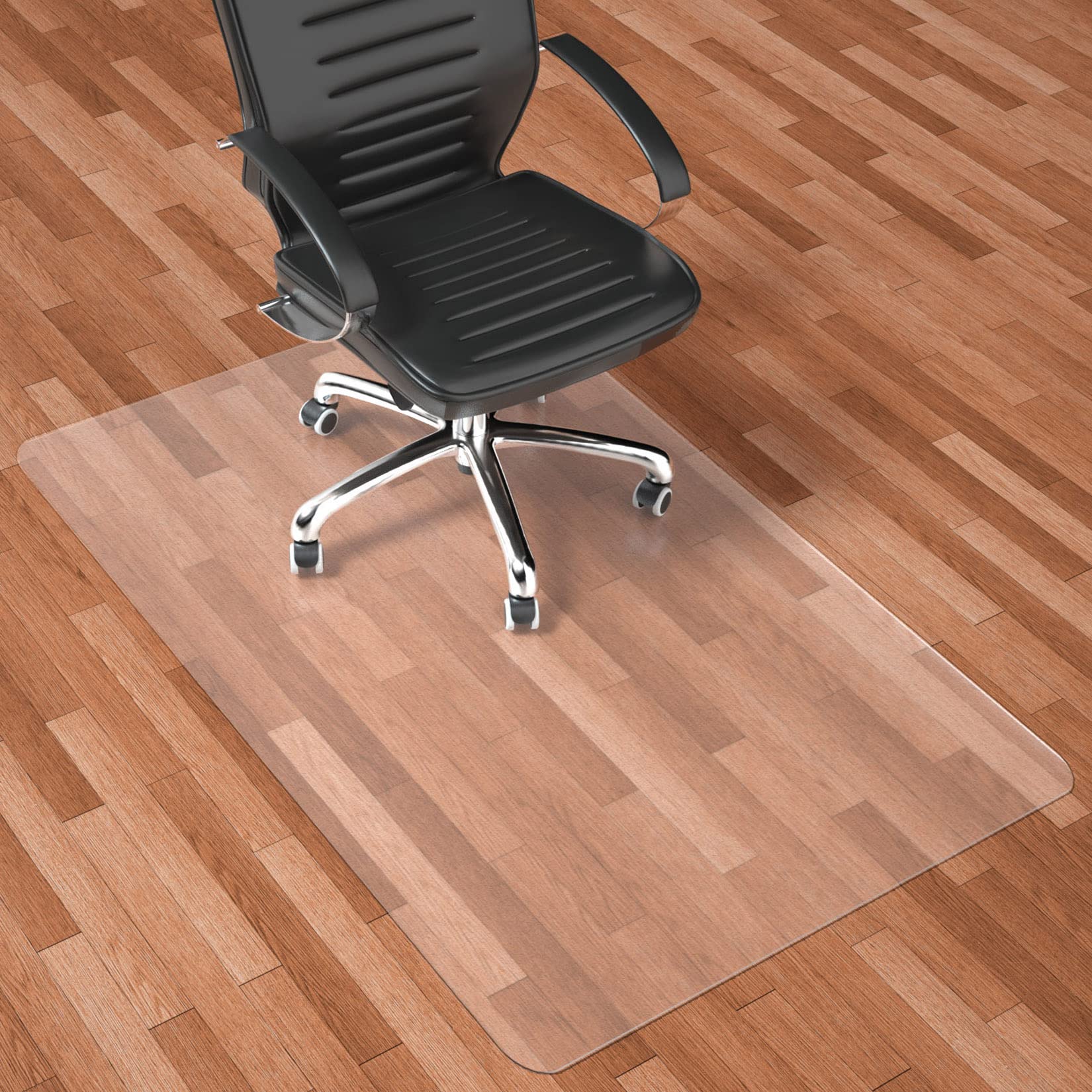 Naturehydro Clear Office Chair Mat for Hardwood Floors - 48