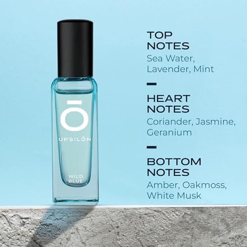 DK Wild Blue Aqua Perfume for Men - 20ml Eau De Parfum | Long-Lasting Fresh & Powerful Cologne | Luxury Scented Spray | Travel-Friendly Fragrance | Perfect for Daily Wear, Office & Special Occasions