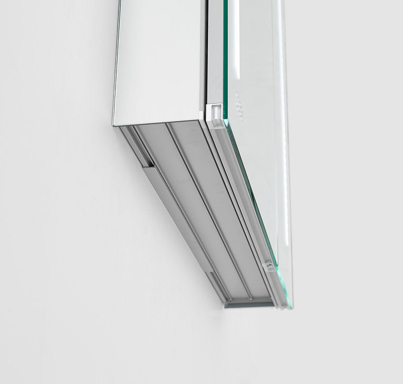 Aquadom Signature Royale 36x36 LED Lighted Bathroom Medicine Cabinet - Perfect for Modern Homes & Spa-Like Bathrooms