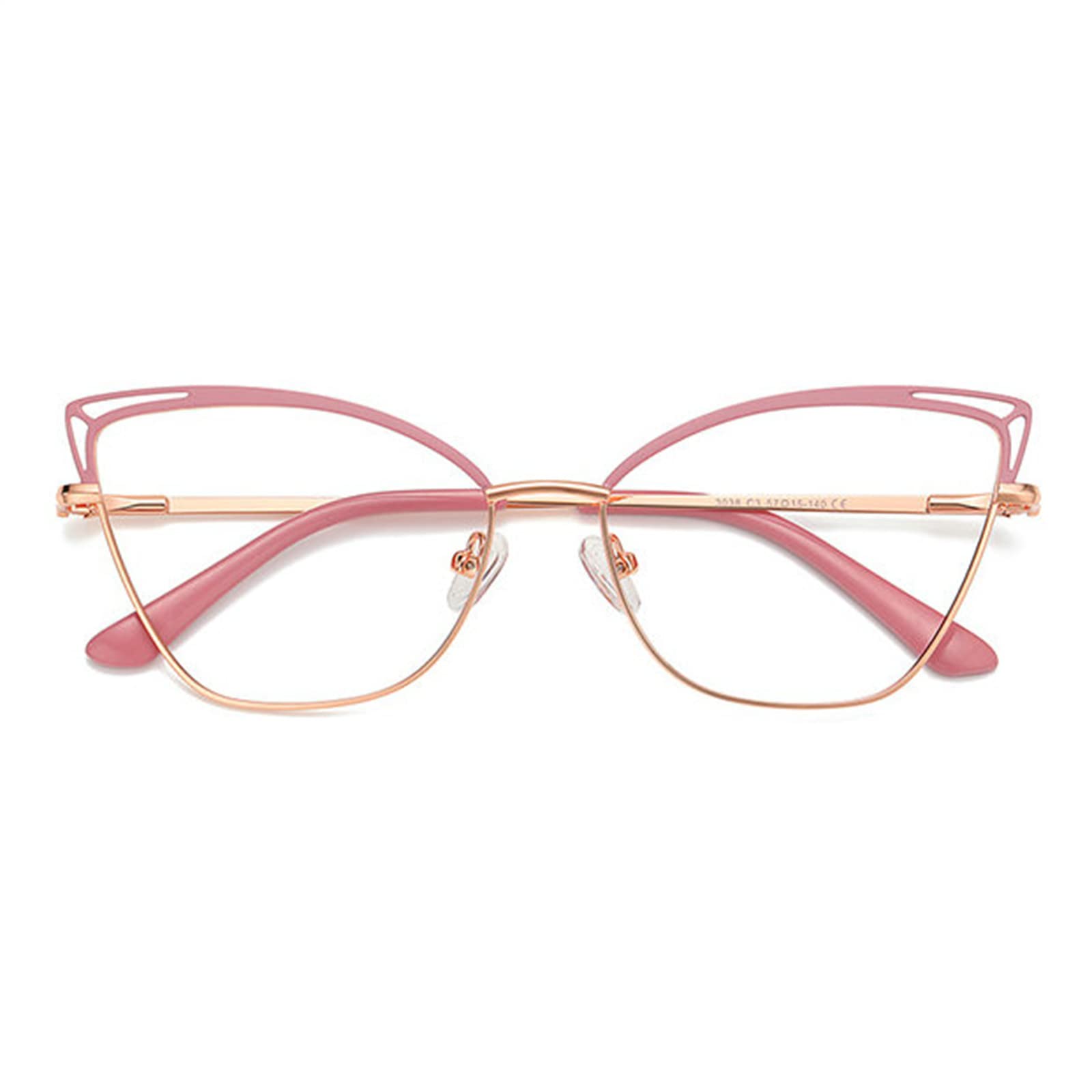 COTIA Cat Eye Blue Light Blocking Reading Glasses for Women - Anti-Eye Strain Computer Glasses for Work, Gaming & Screen Time