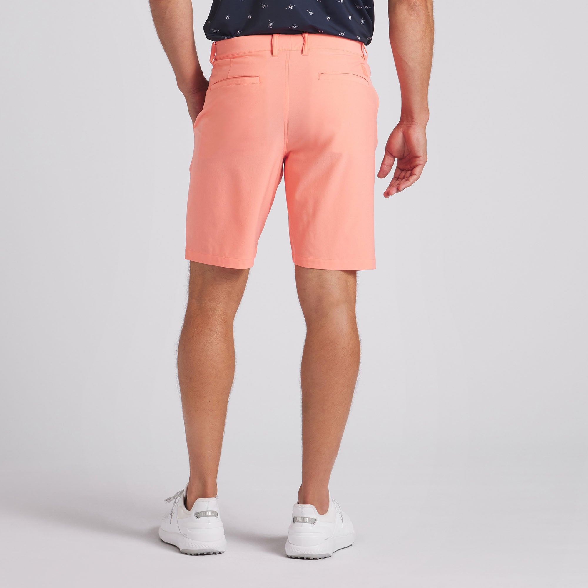 101 Solid 9 Golf Shorts for Men - Breathable Quick-Dry Performance Golf Shorts with Pockets - Perfect for Golfing, Casual Wear & Outdoor Activities