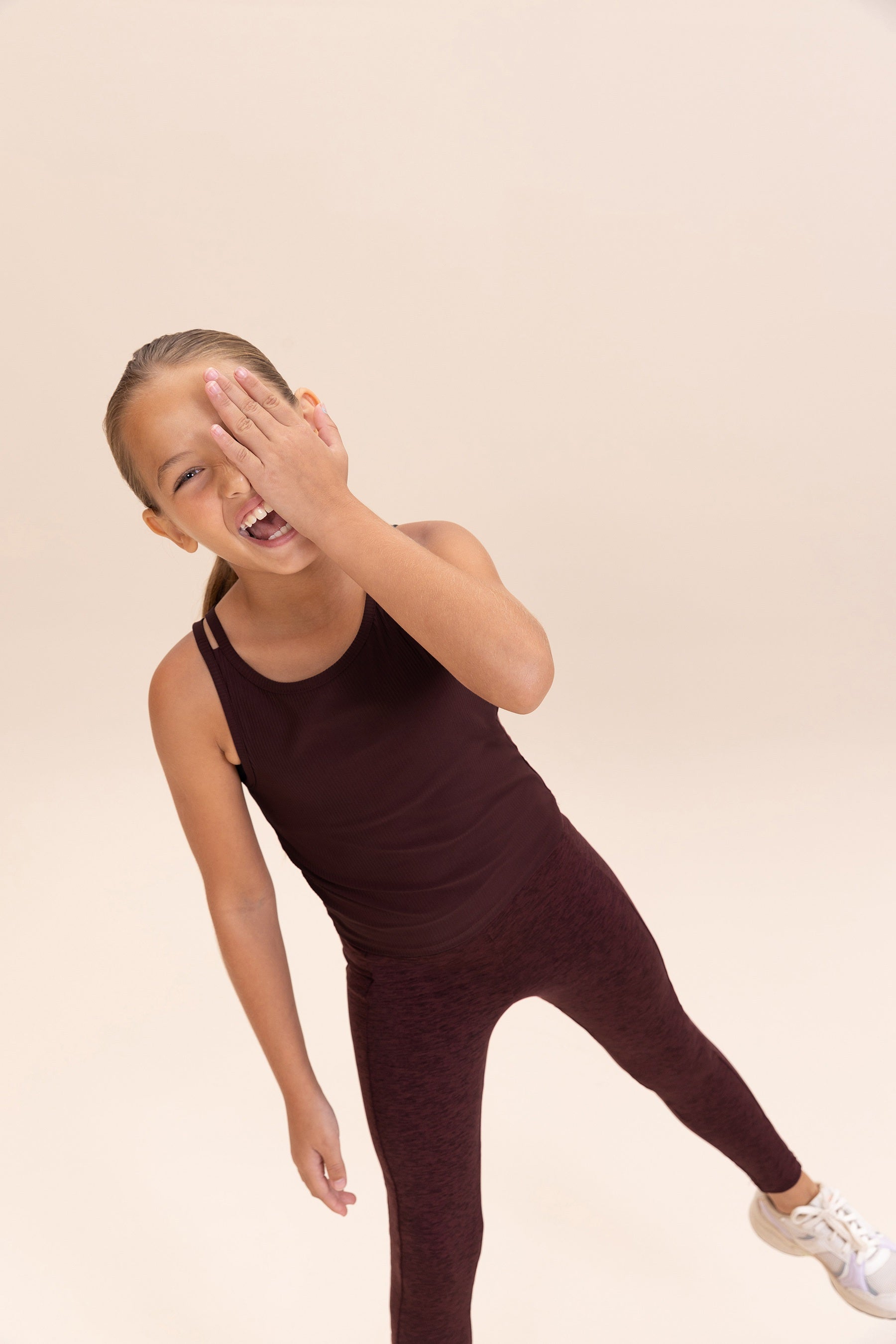 Groove Kids Leggings - Comfortable Stretchy Yoga Pants for Girls & Boys - Perfect for Playtime, Dance Class & Everyday Wear