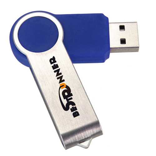 Bestrunner 16GB Rotating USB 2.0 Flash Drive - High-Speed Swivel Thumb Drive for Data Storage, File Transfer - Perfect for Office, School, Business & Travel Use