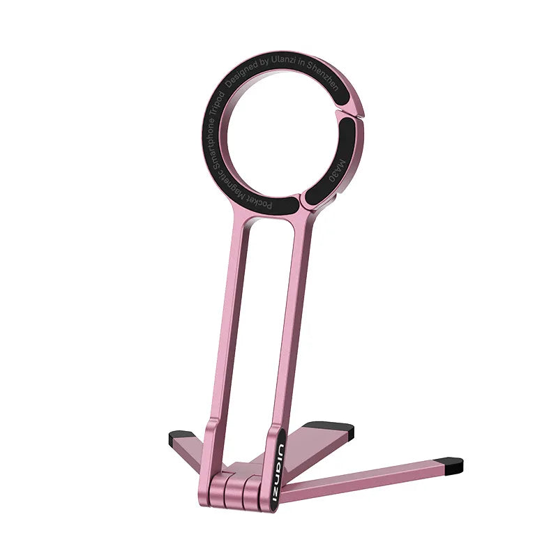 Ulanzi MA30 Clip-On Phone Tripod Stand - Adjustable Mount for Smartphones, Perfect for Vlogging, Travel & Outdoor Photography