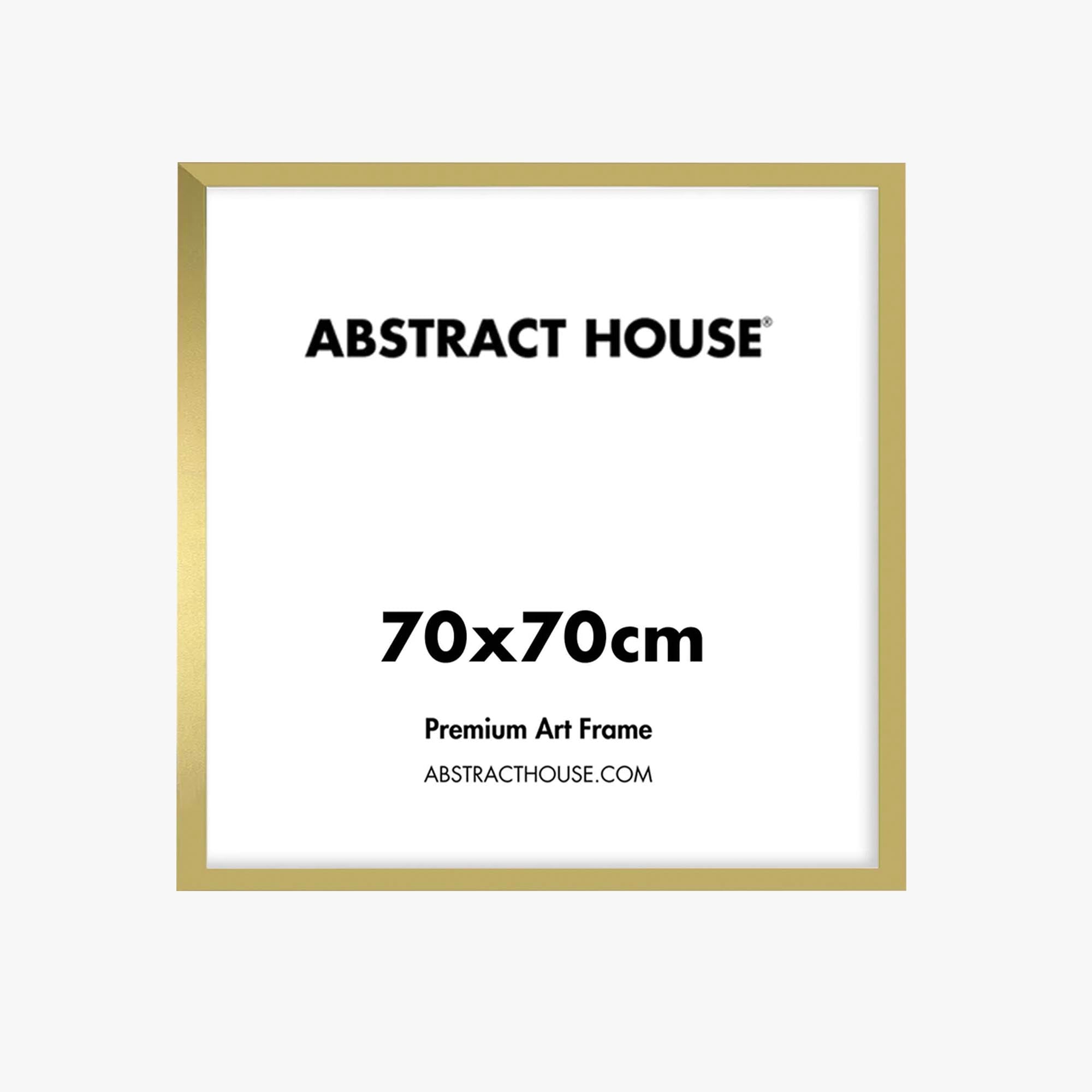 70 x 70 cm Wooden Picture Frame - Premium Solid Wood Square Photo Frame for Wall Display, Home Decor, and Artwork (Perfect for Living Room, Bedroom, Office)