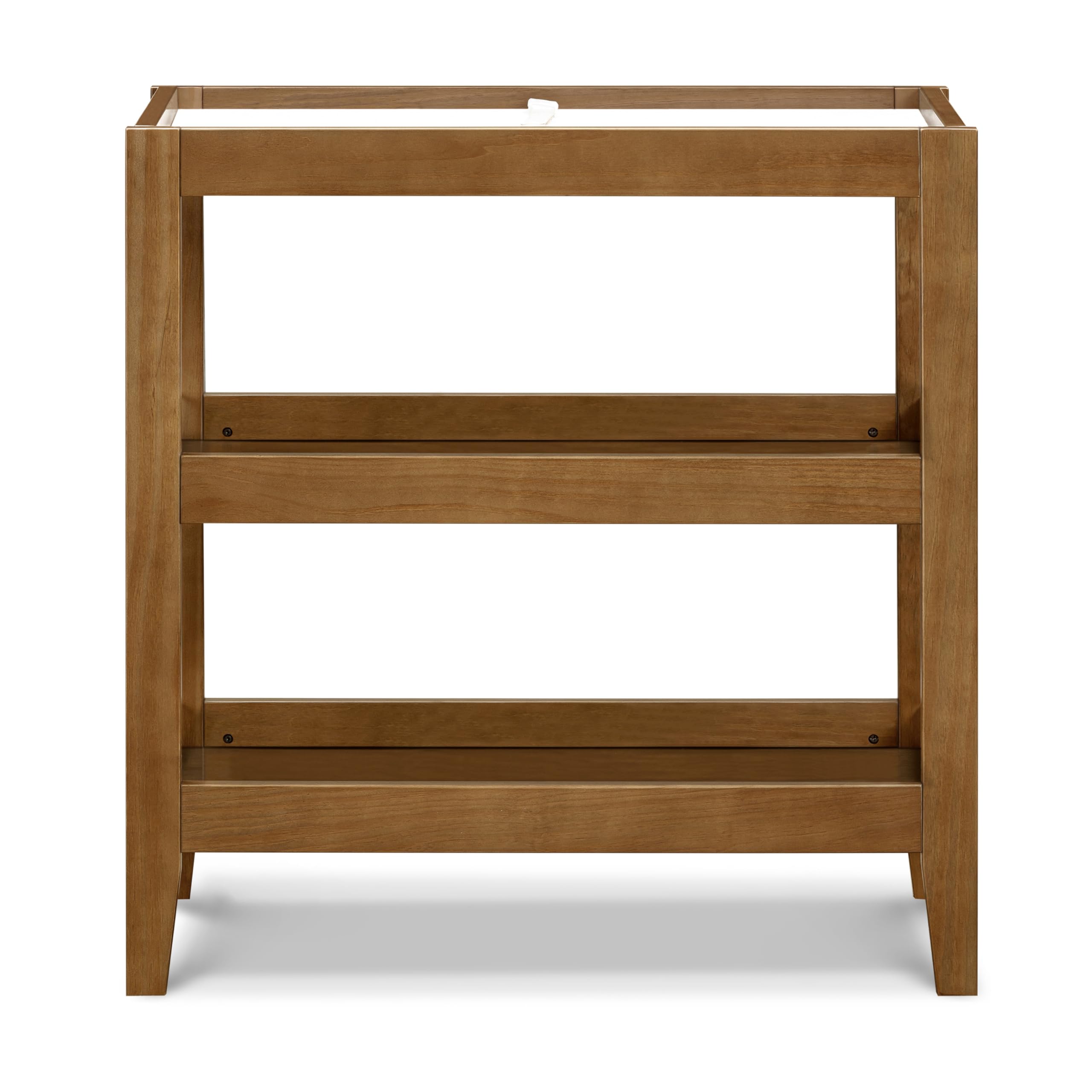 Carter's by daVinci Colby Baby Changing Table - Solid Walnut Wood, GREENGUARD Gold Certified for Nursery & Baby Room Safety | Perfect for Diaper Changing & Baby Care Organization